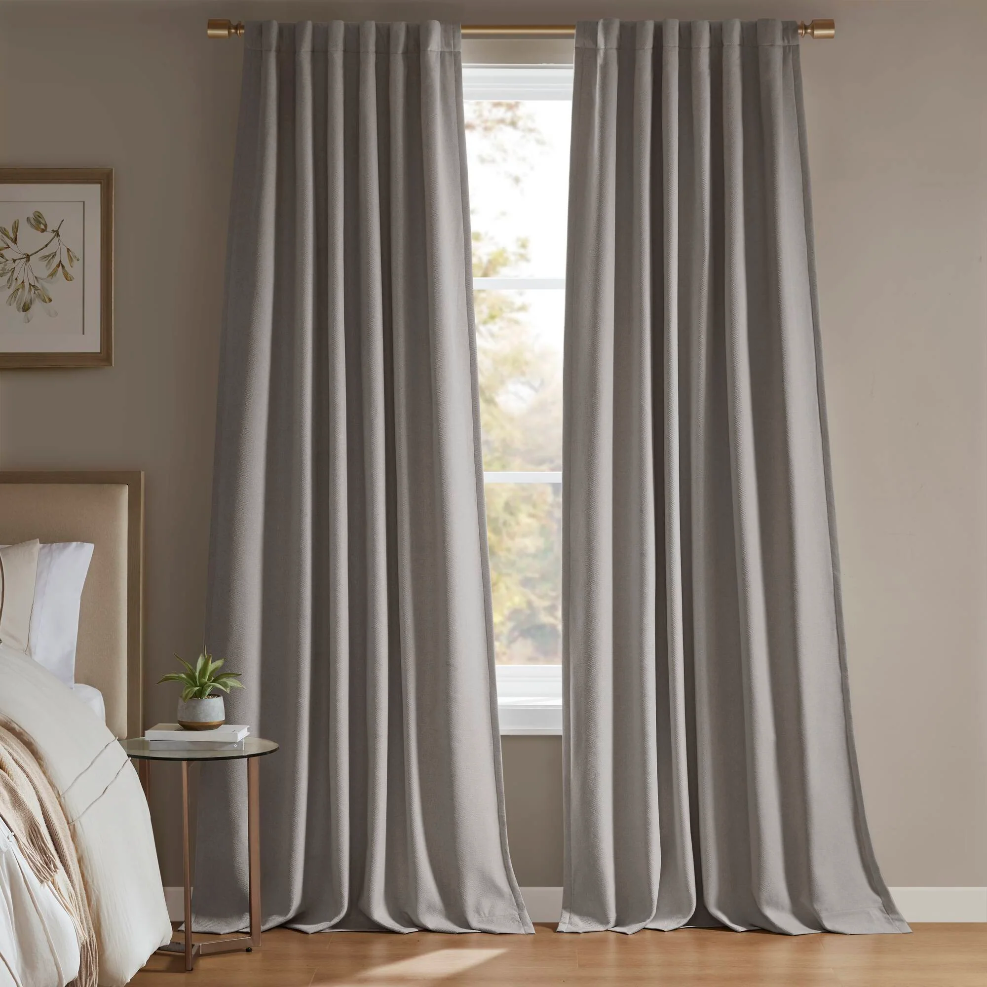 Karien Sound blocking/Total blackout curtain panel pair - Image 36