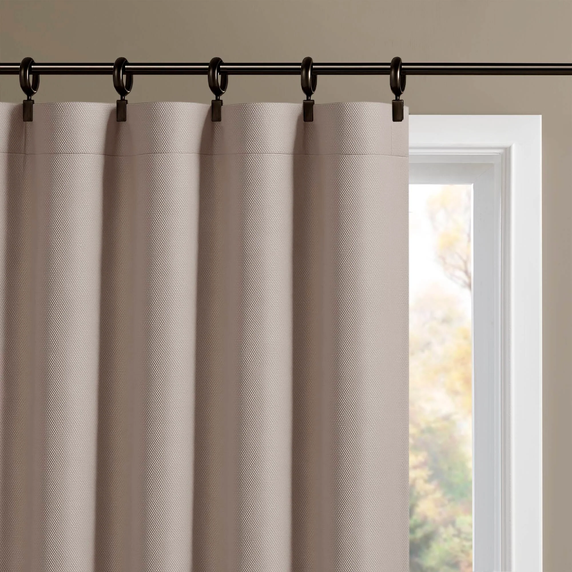 Karien Sound blocking/Total blackout curtain panel pair - Image 8