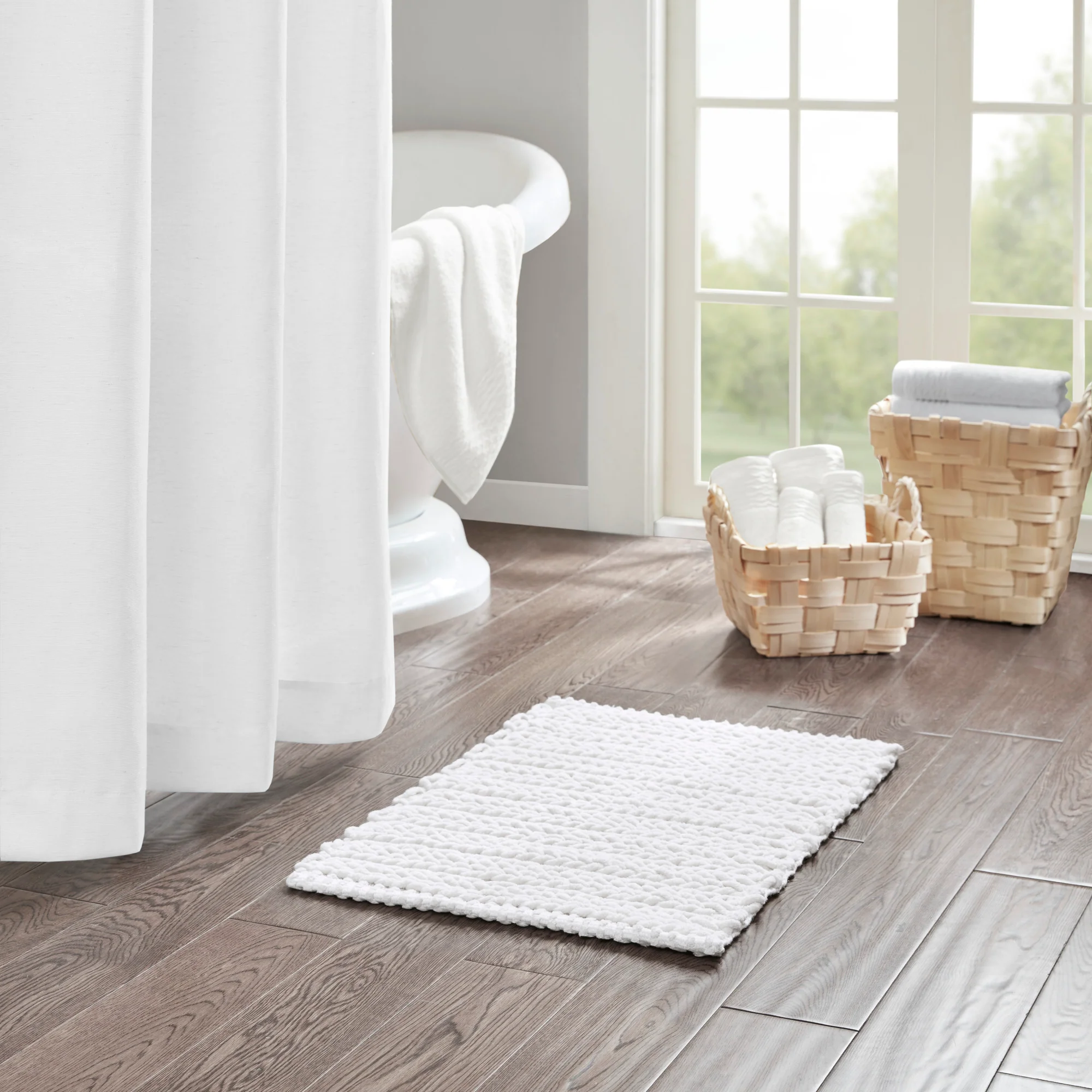 Lasso 100% Cotton Chenille Chain Stitch Rug