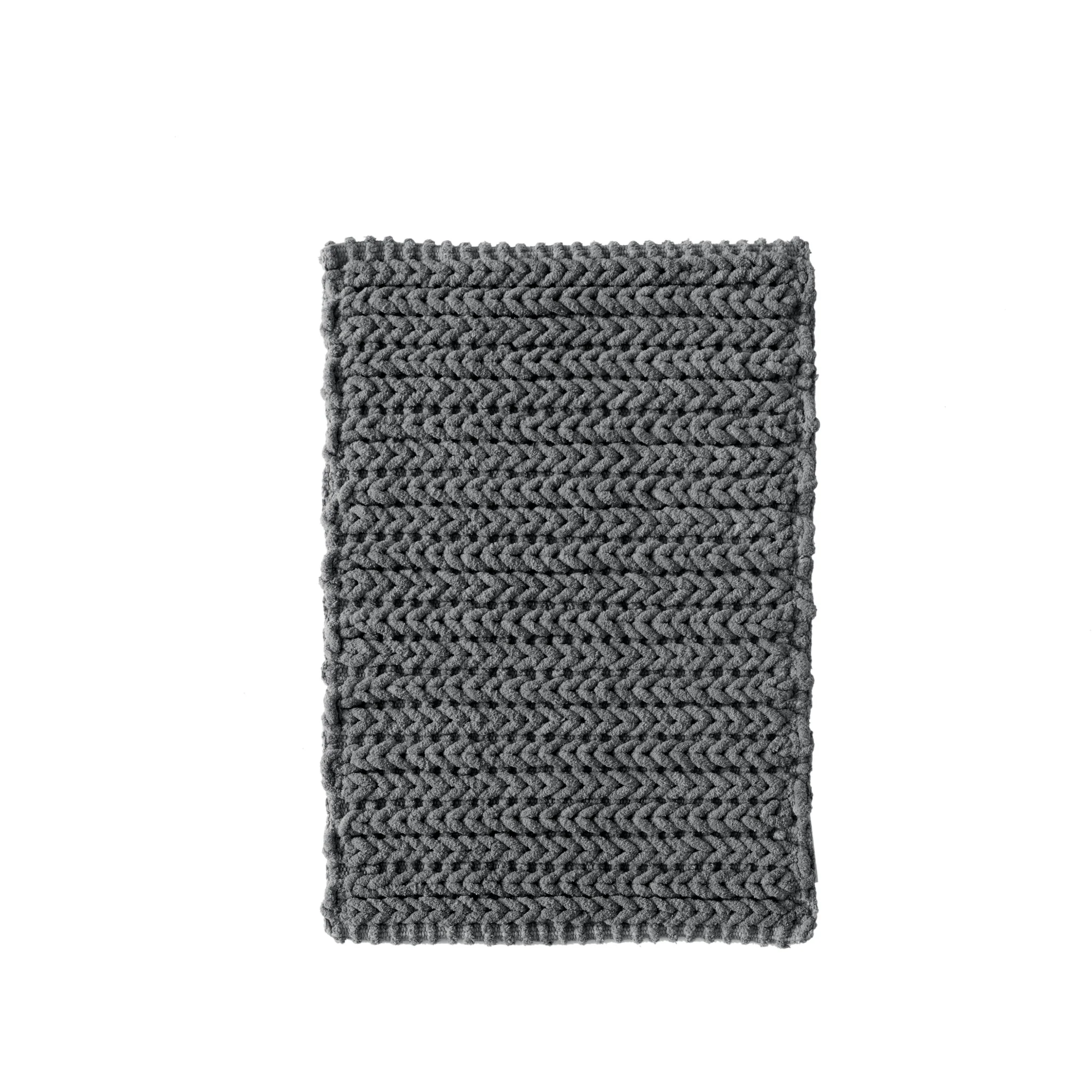 Lasso 100% Cotton Chenille Chain Stitch Rug - Image 15