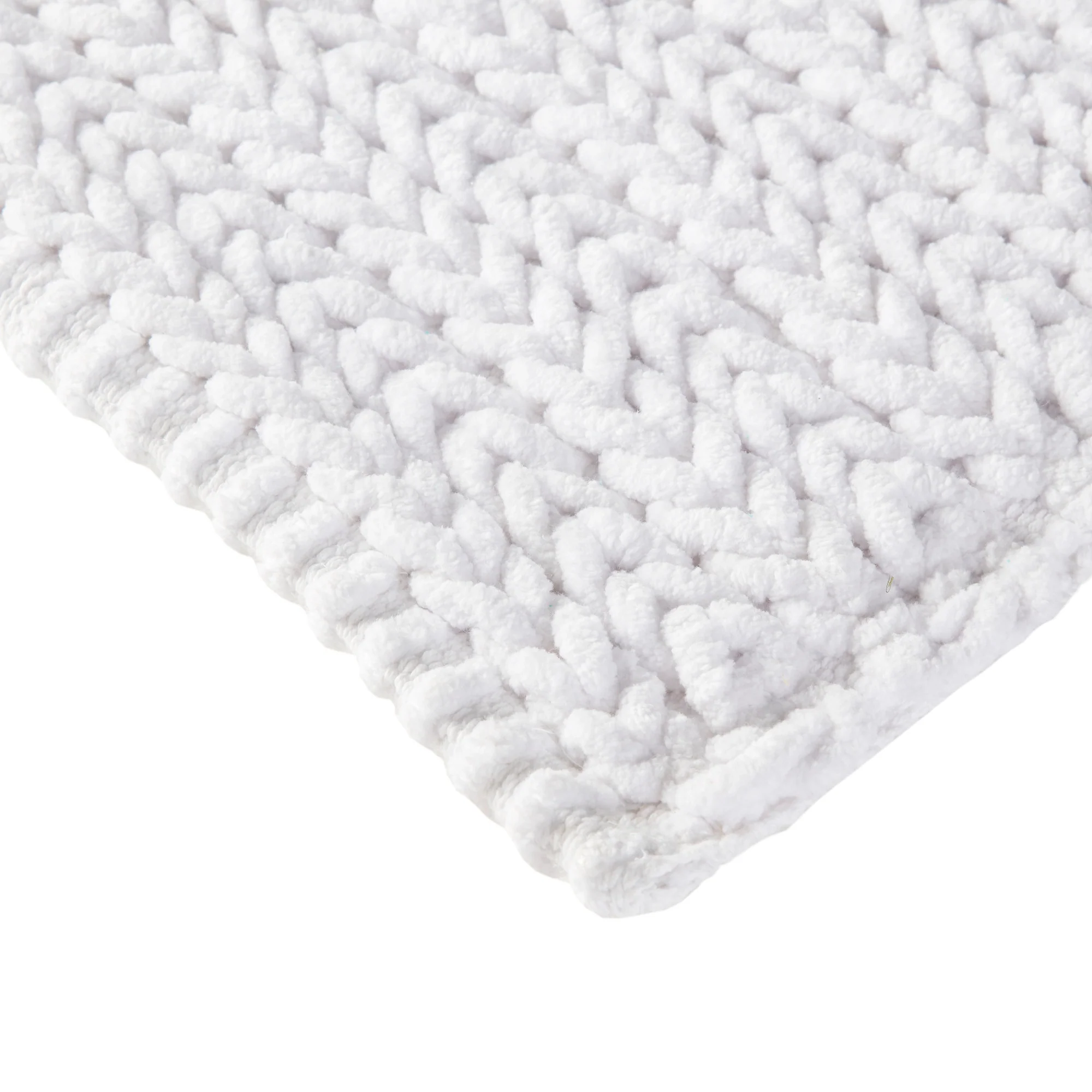 Lasso 100% Cotton Chenille Chain Stitch Rug - Image 4