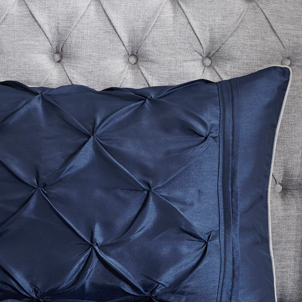 Laurel 7-Piece Tufted Comforter Set - Image 36