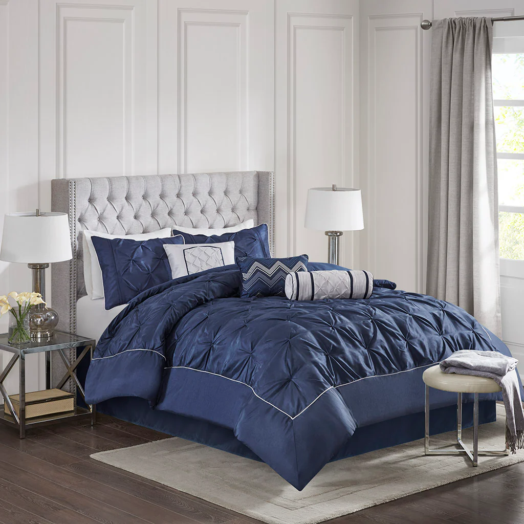 Laurel 7-Piece Tufted Comforter Set - Image 4