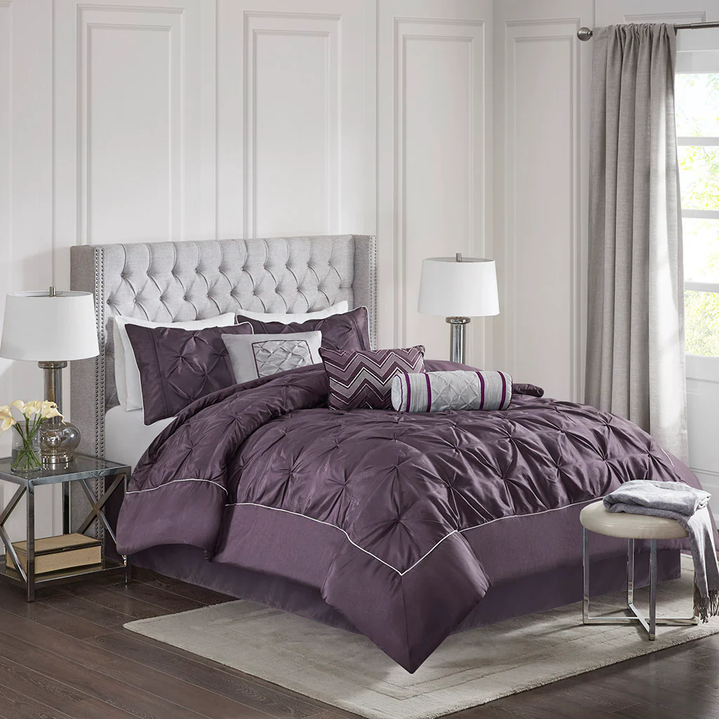 Laurel 7-Piece Tufted Comforter Set - Image 5