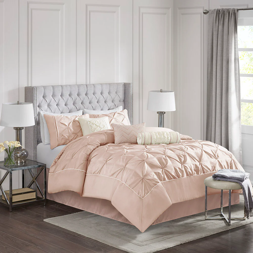 Laurel 7-Piece Tufted Comforter Set - Image 9