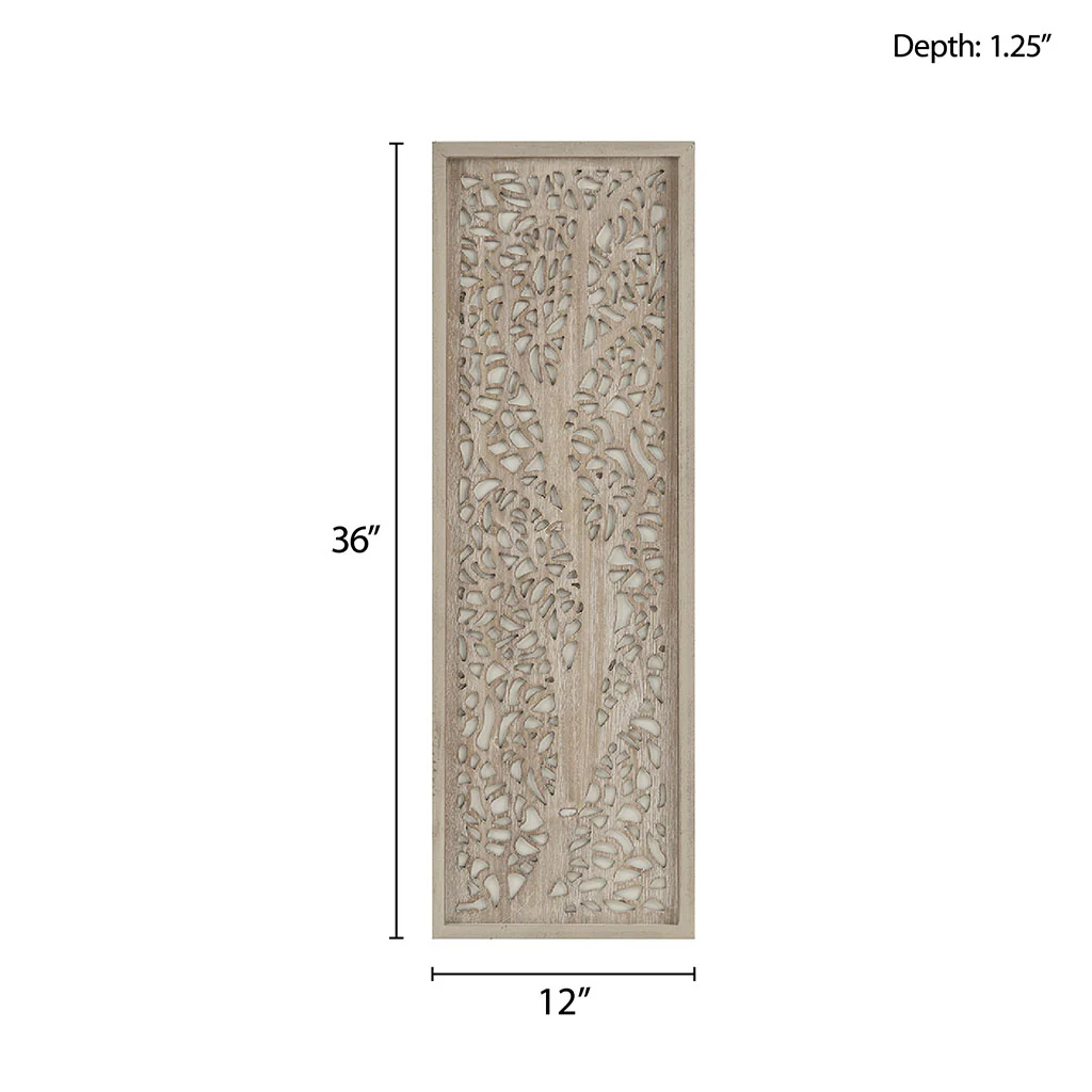 Laurel Branches Laser Cut Tree Framed Panel Wall Decor - Image 16