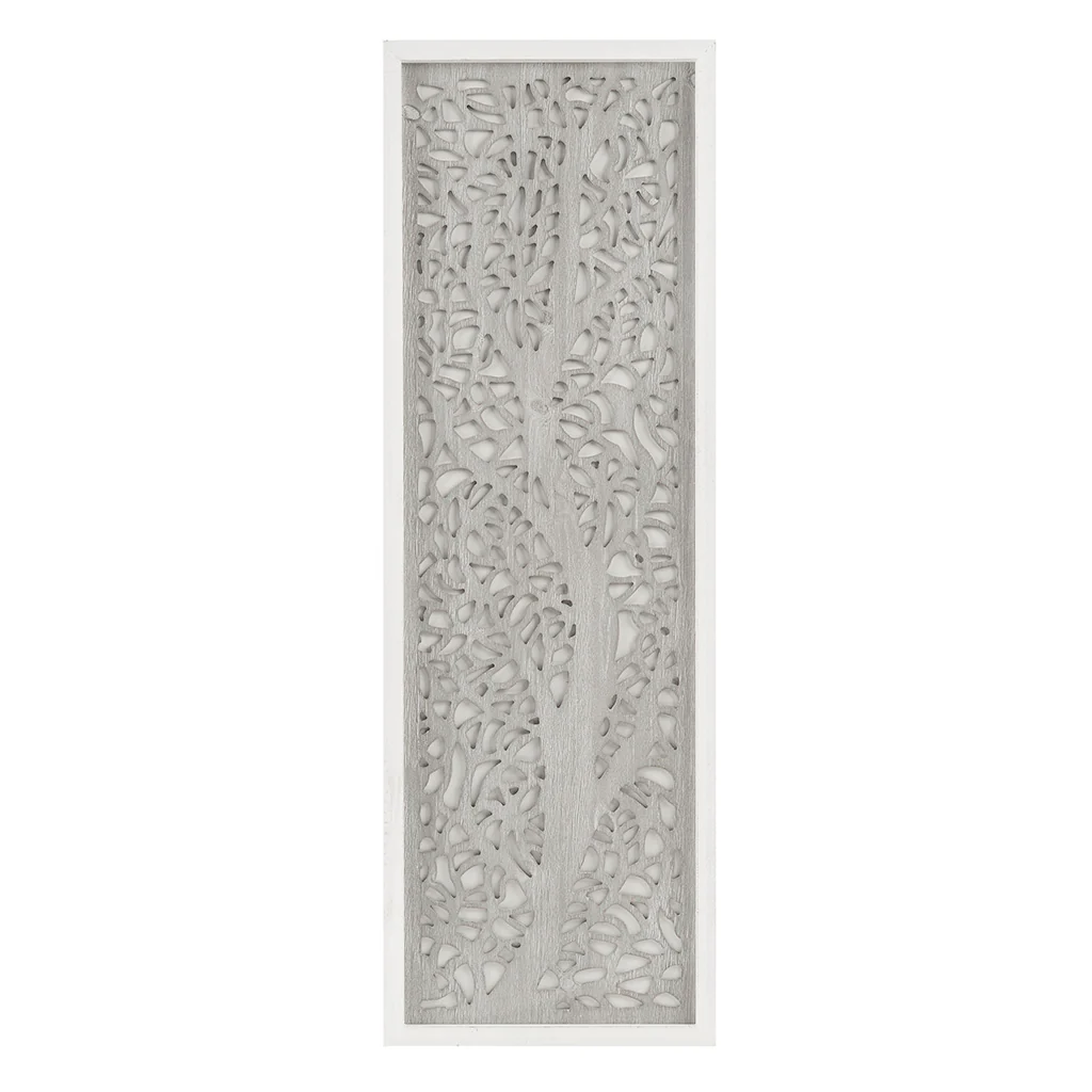 Laurel Branches Laser Cut Tree Framed Panel Wall Decor - Image 5