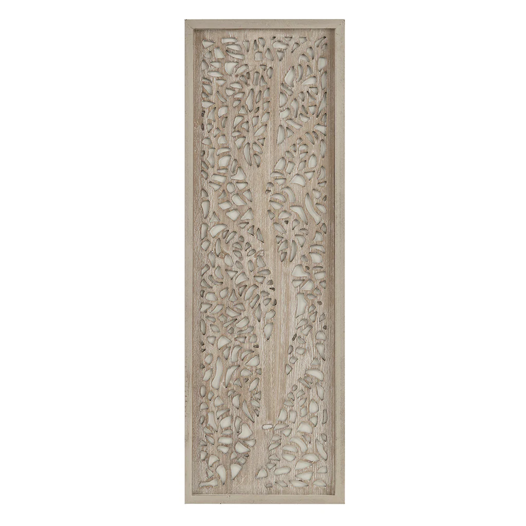 Laurel Branches Laser Cut Tree Framed Panel Wall Decor - Image 6