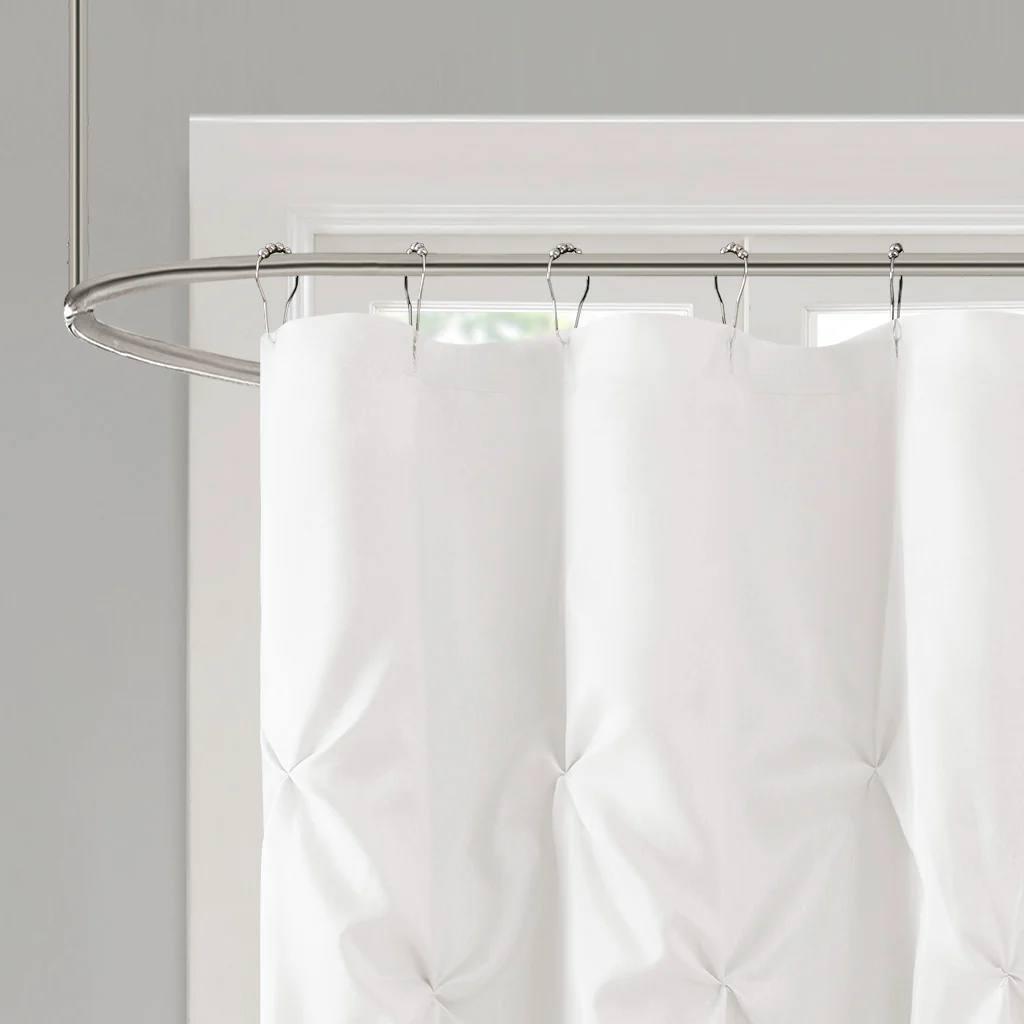 Laurel Tufted Semi-Sheer Shower Curtain - Image 13