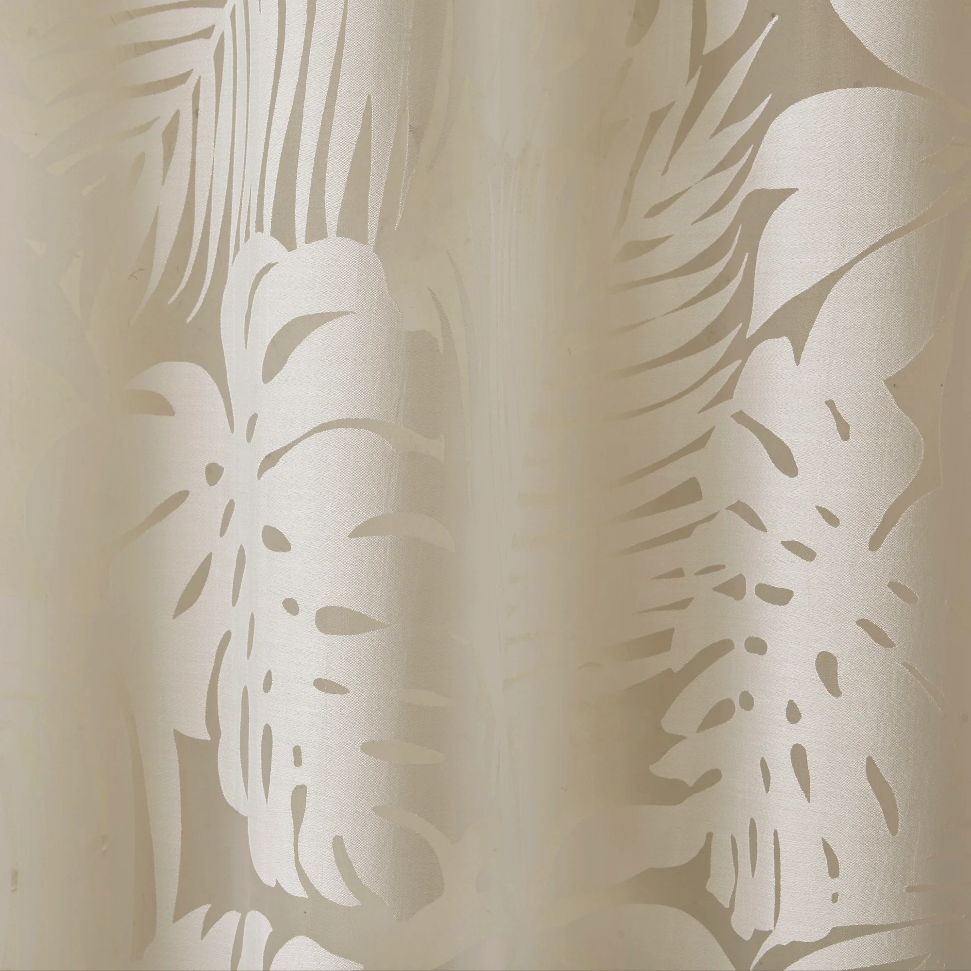 Leilani Palm Leaf Burnout Window Sheer - Image 21