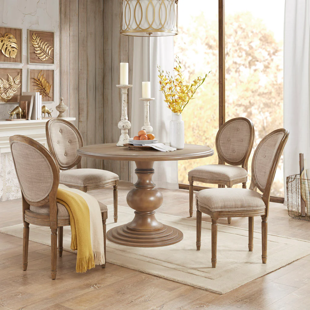 Lexi 46" Round Pedestal Dining Table - Image 11