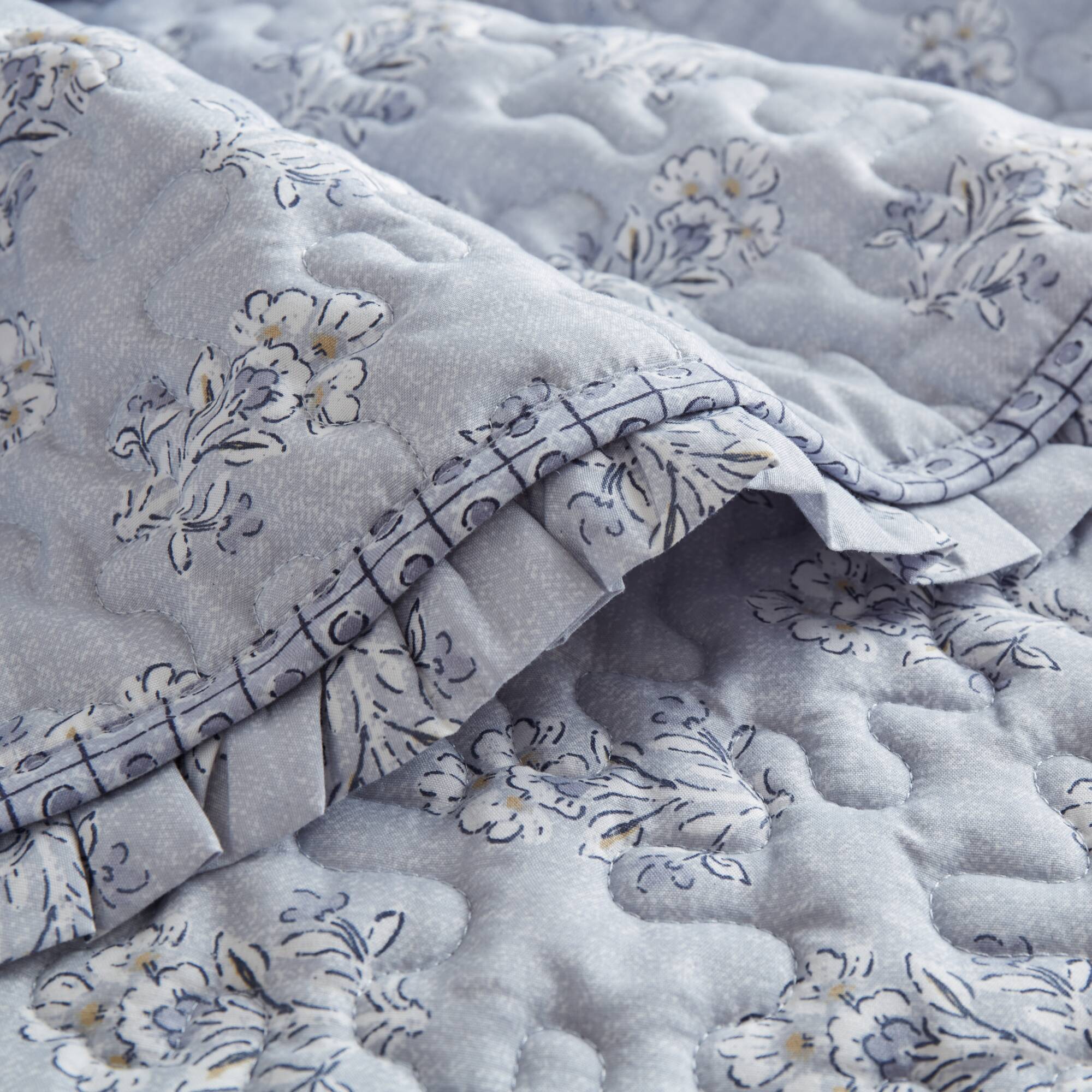 Linwood 3-Piece Ruffle Printed Quilt Set - Image 27