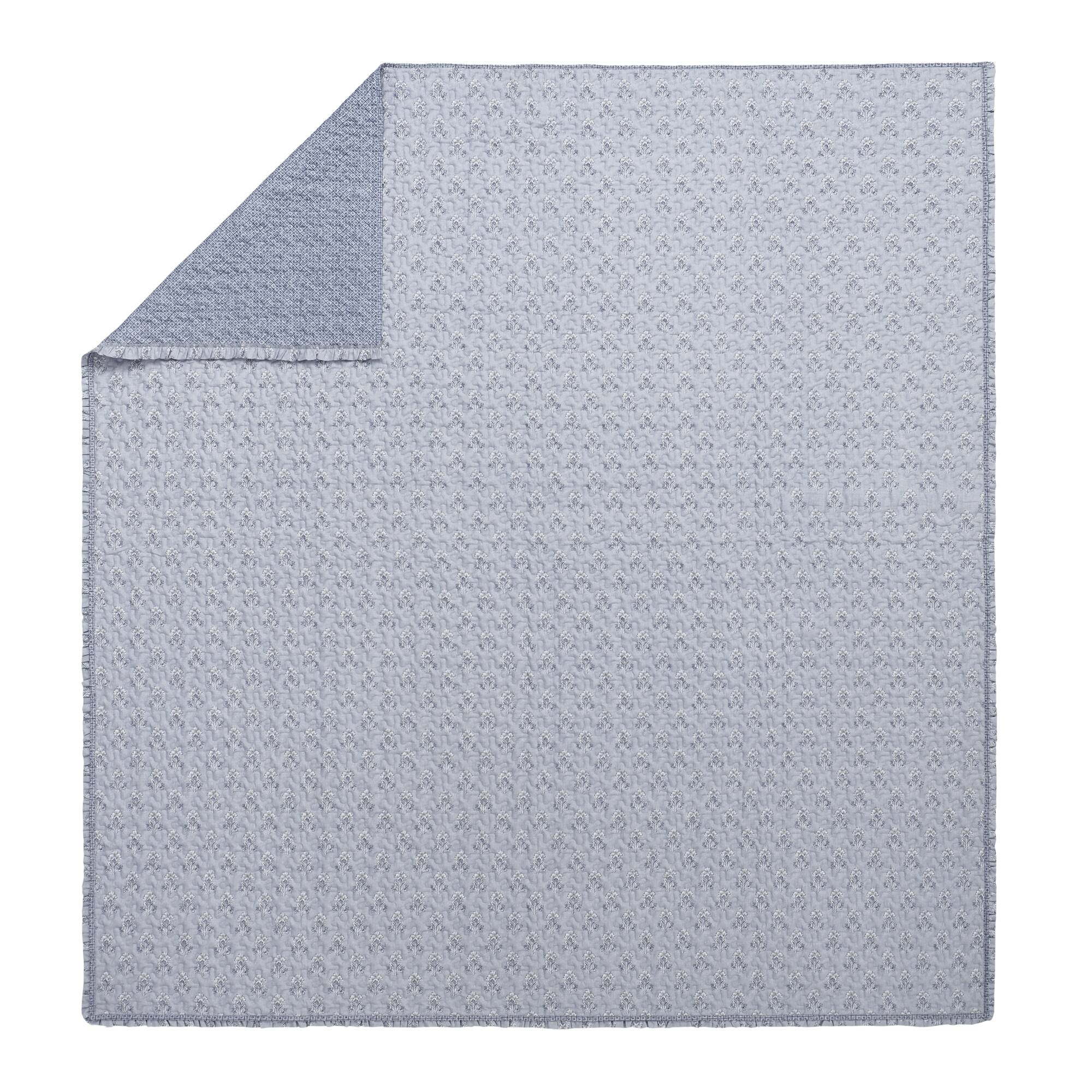 Linwood 3-Piece Ruffle Printed Quilt Set - Image 32