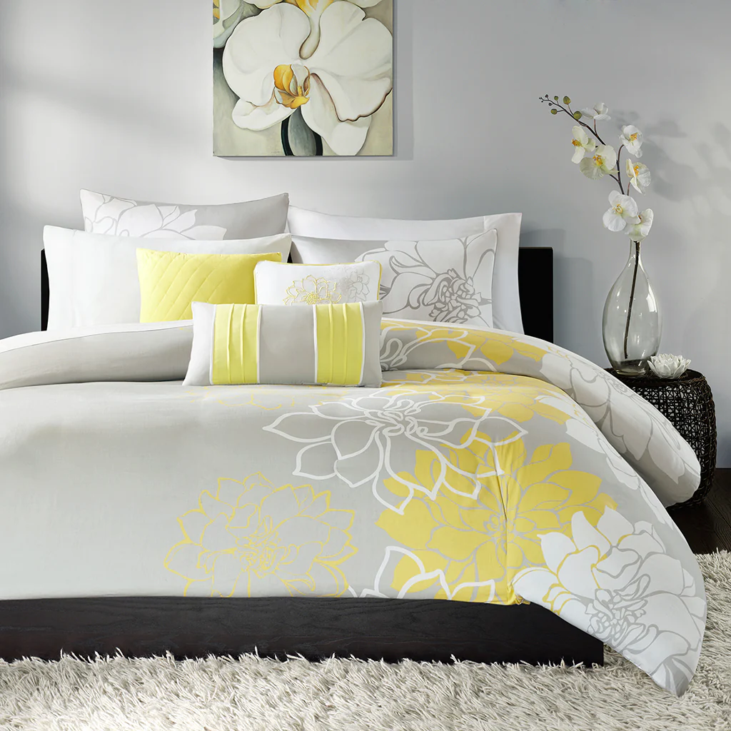Lola 6-Piece Printed Duvet Cover Set - Image 8
