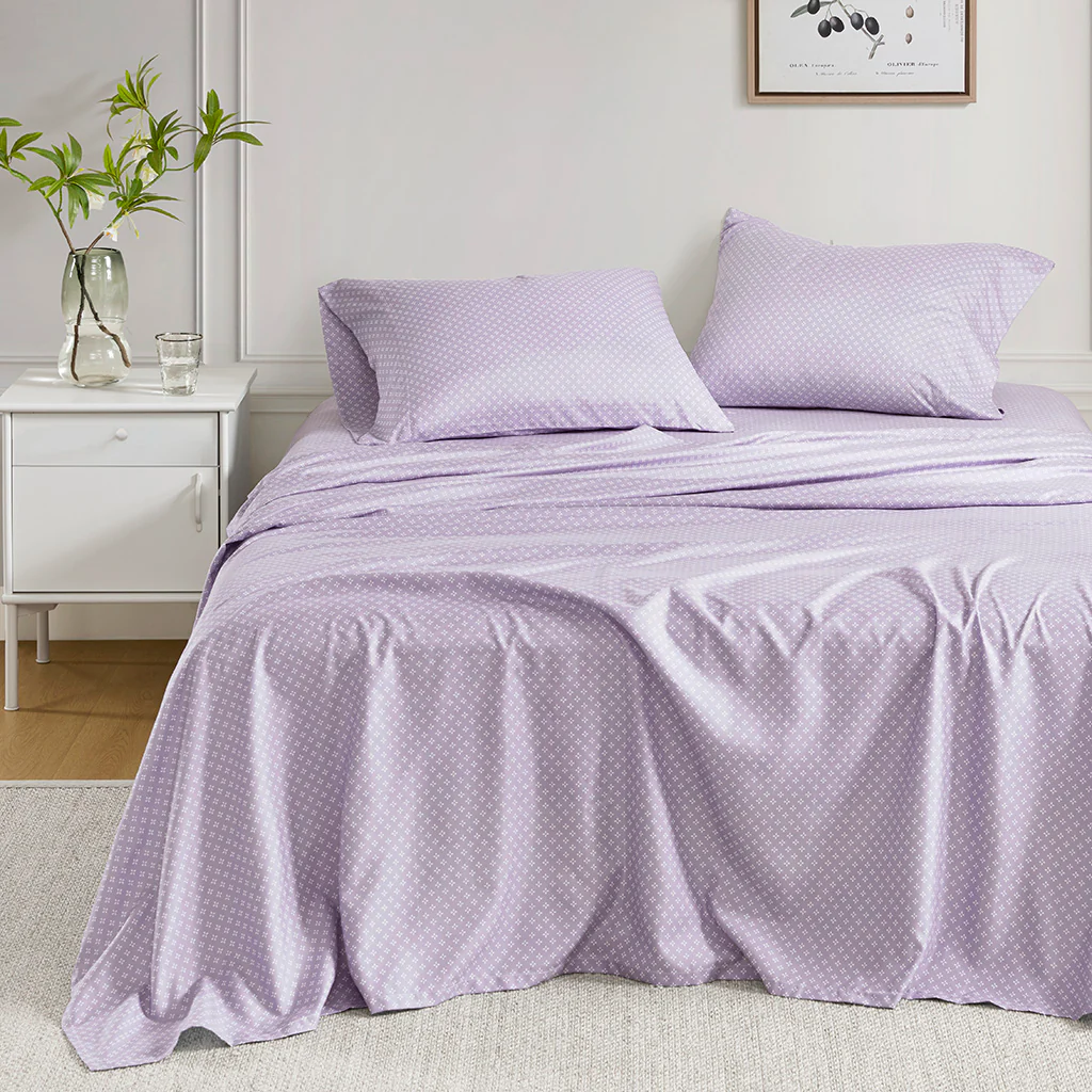 Luna Floral Comforter Set with Bed Sheets - Image 22