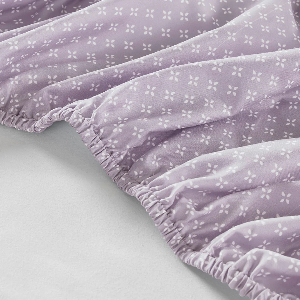 Luna Floral Comforter Set with Bed Sheets - Image 24