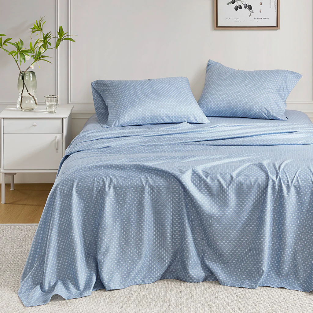 Luna Floral Comforter Set with Bed Sheets - Image 8