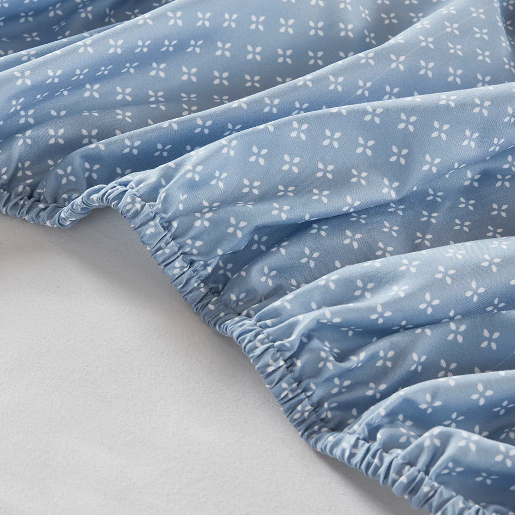Luna Floral Comforter Set with Bed Sheets - Image 9