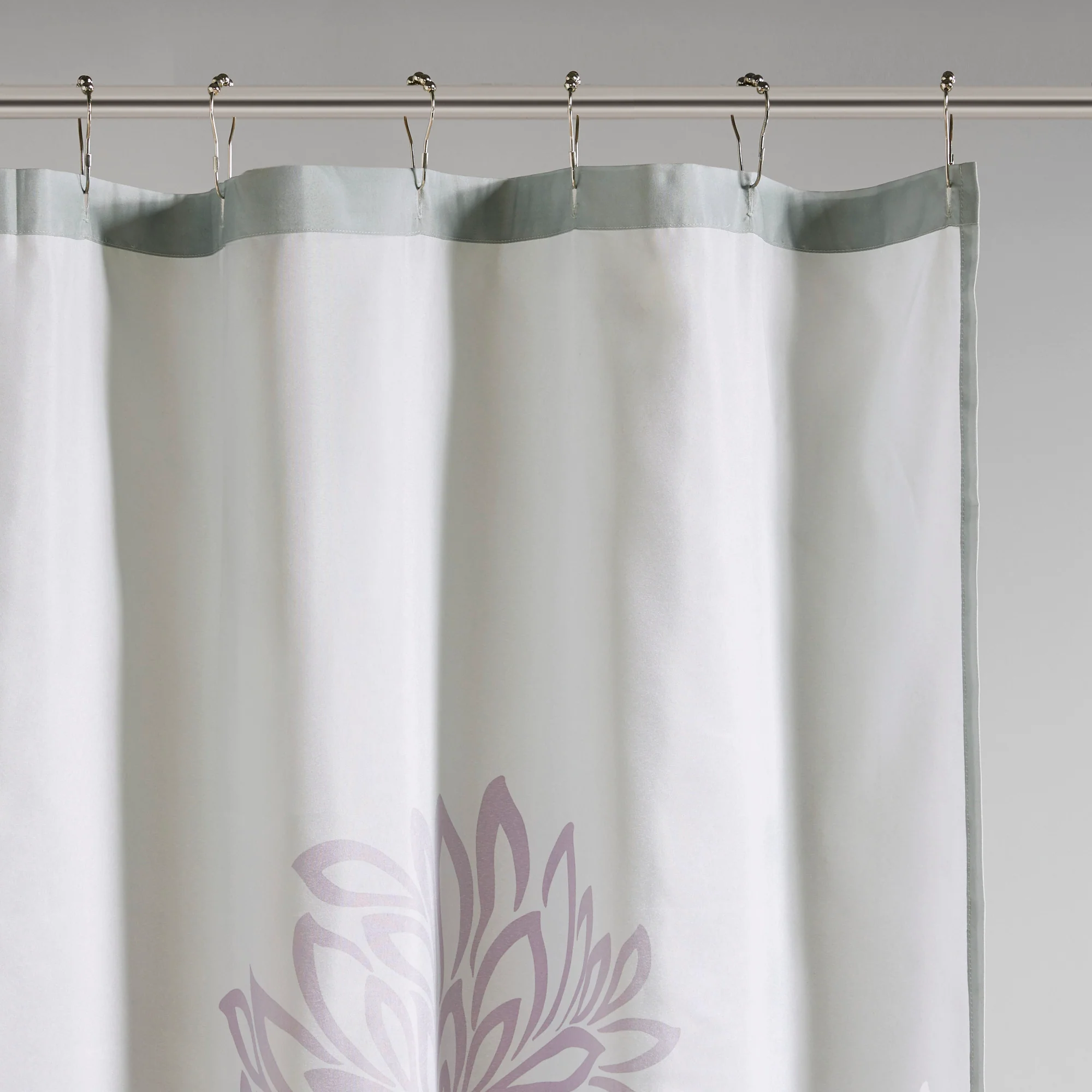 Maible Printed Floral Shower Curtain - Image 11