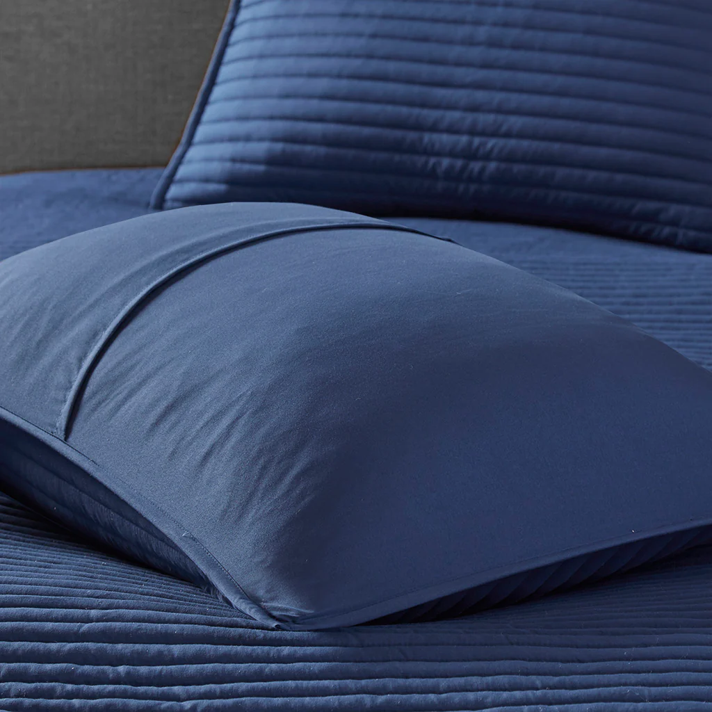Marina 8-Piece Printed Seersucker Comforter and Quilt Set Collection - Image 25
