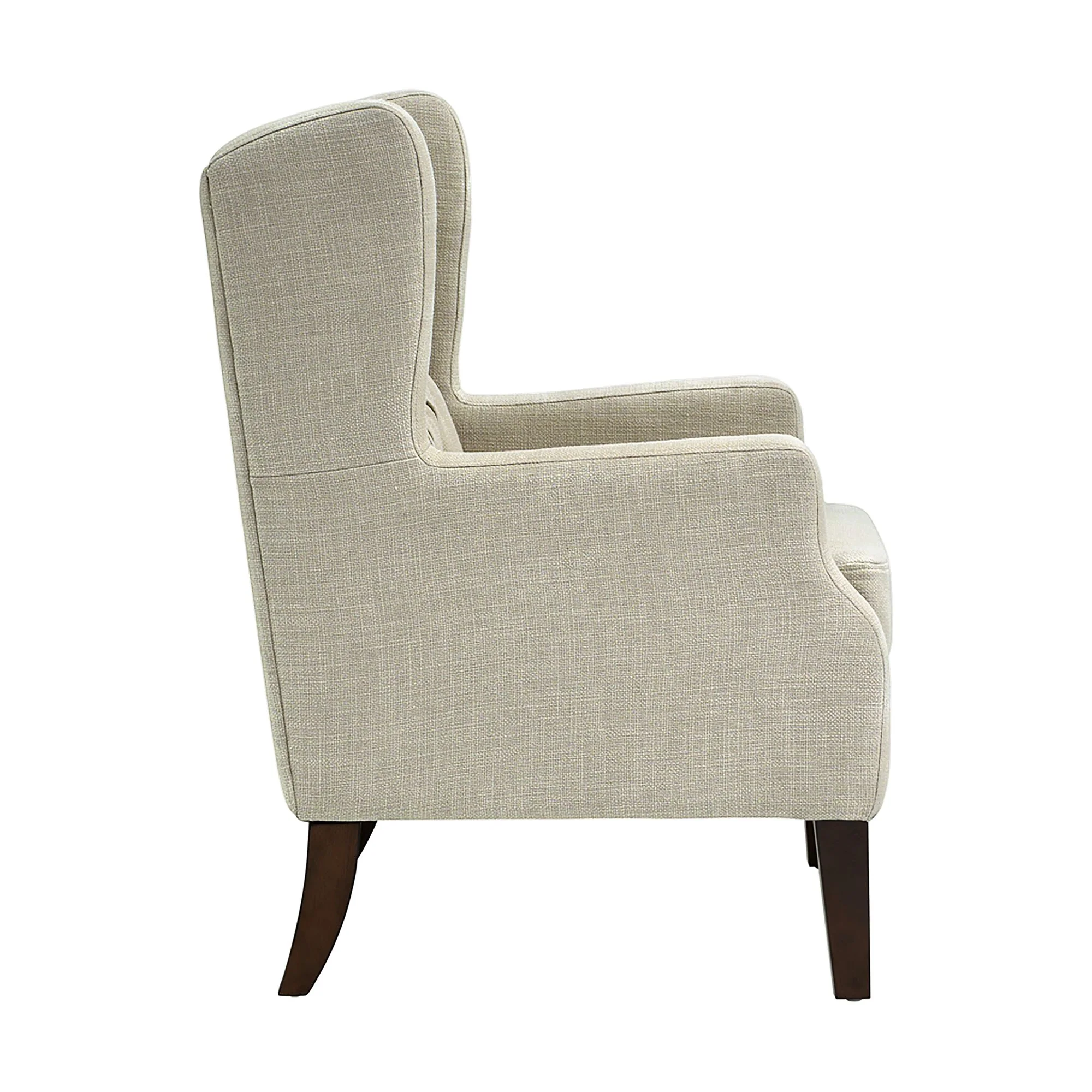 Maxwell Button Tufted Wing Chair - Image 4
