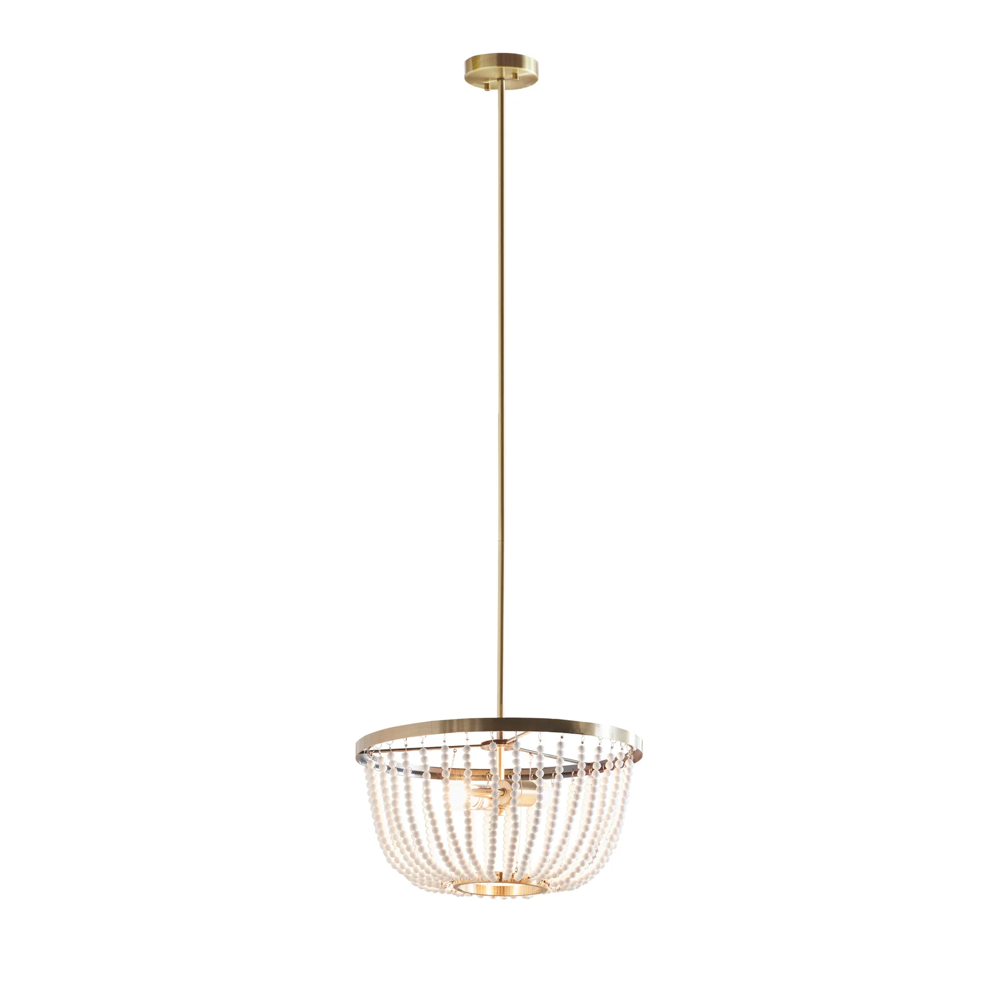 Melrose 2-Light Beaded Chandelier - Image 4