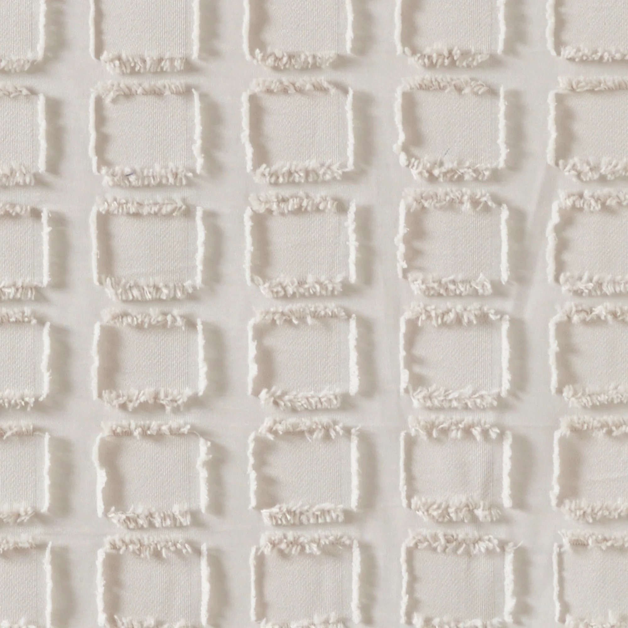 Metro Woven Clipped Solid Shower Curtain - Image 14