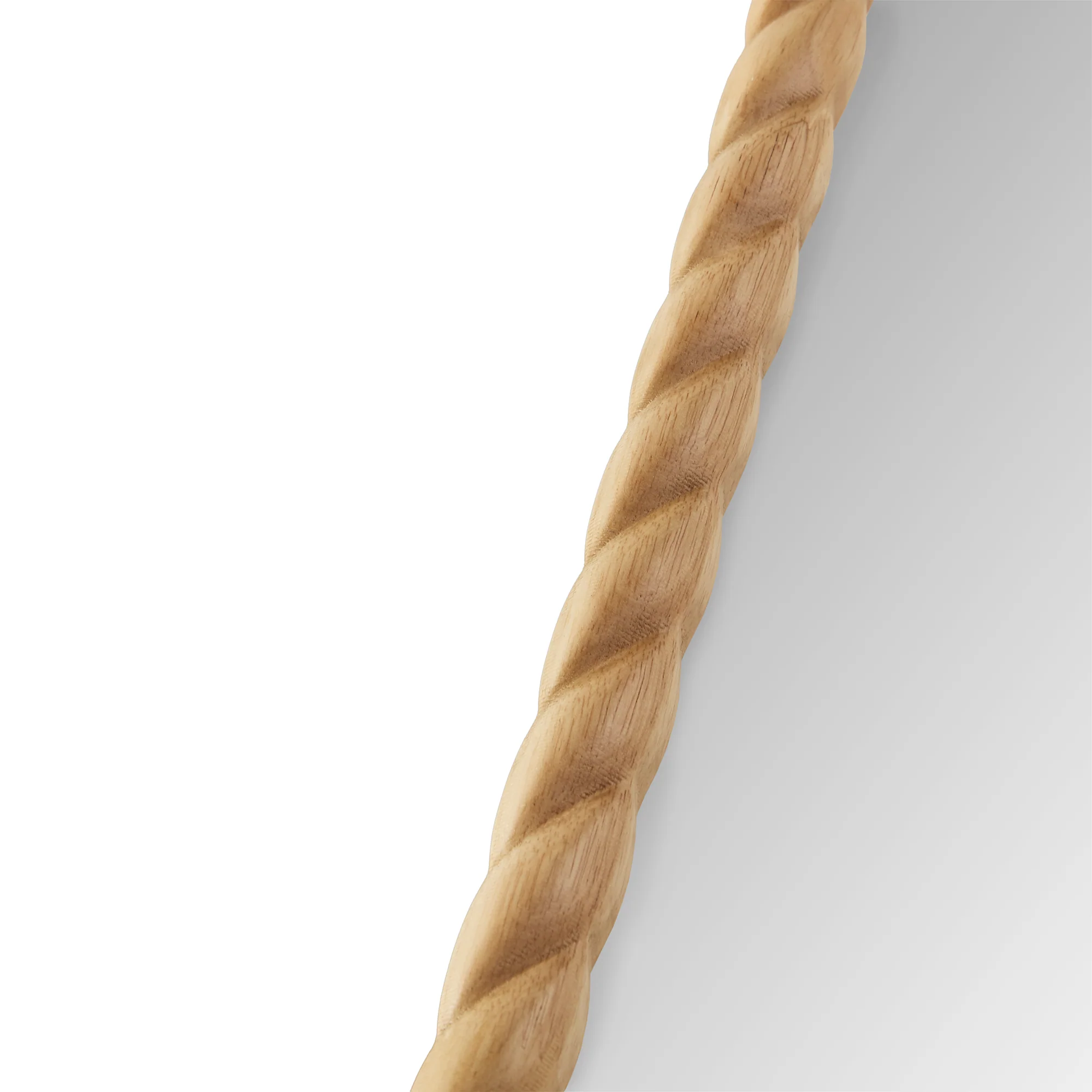 Montra Arched Braided Wood Wall Mirror - Image 6