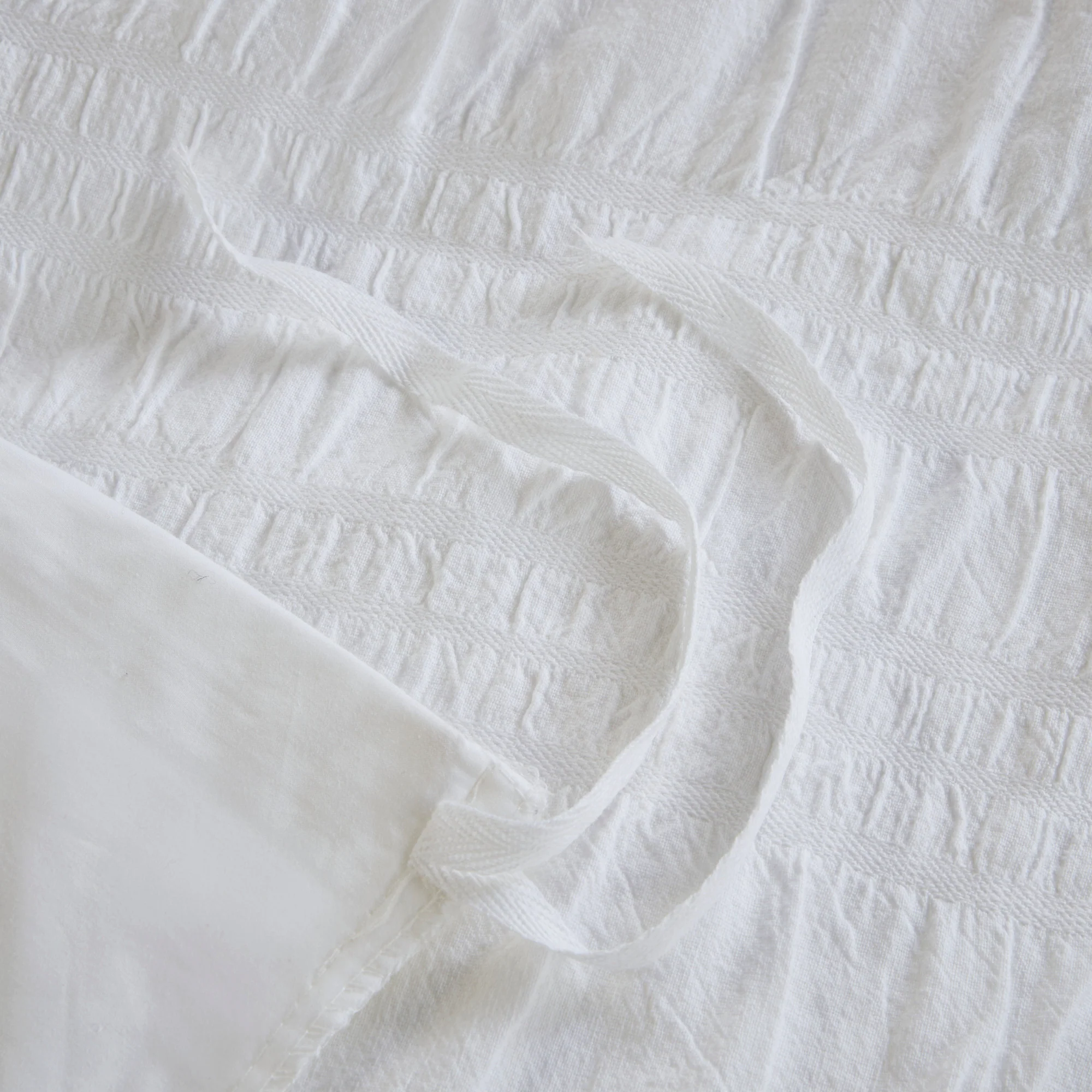 Nicolette 4-Piece Cotton Seersucker Duvet Cover Set - Image 12