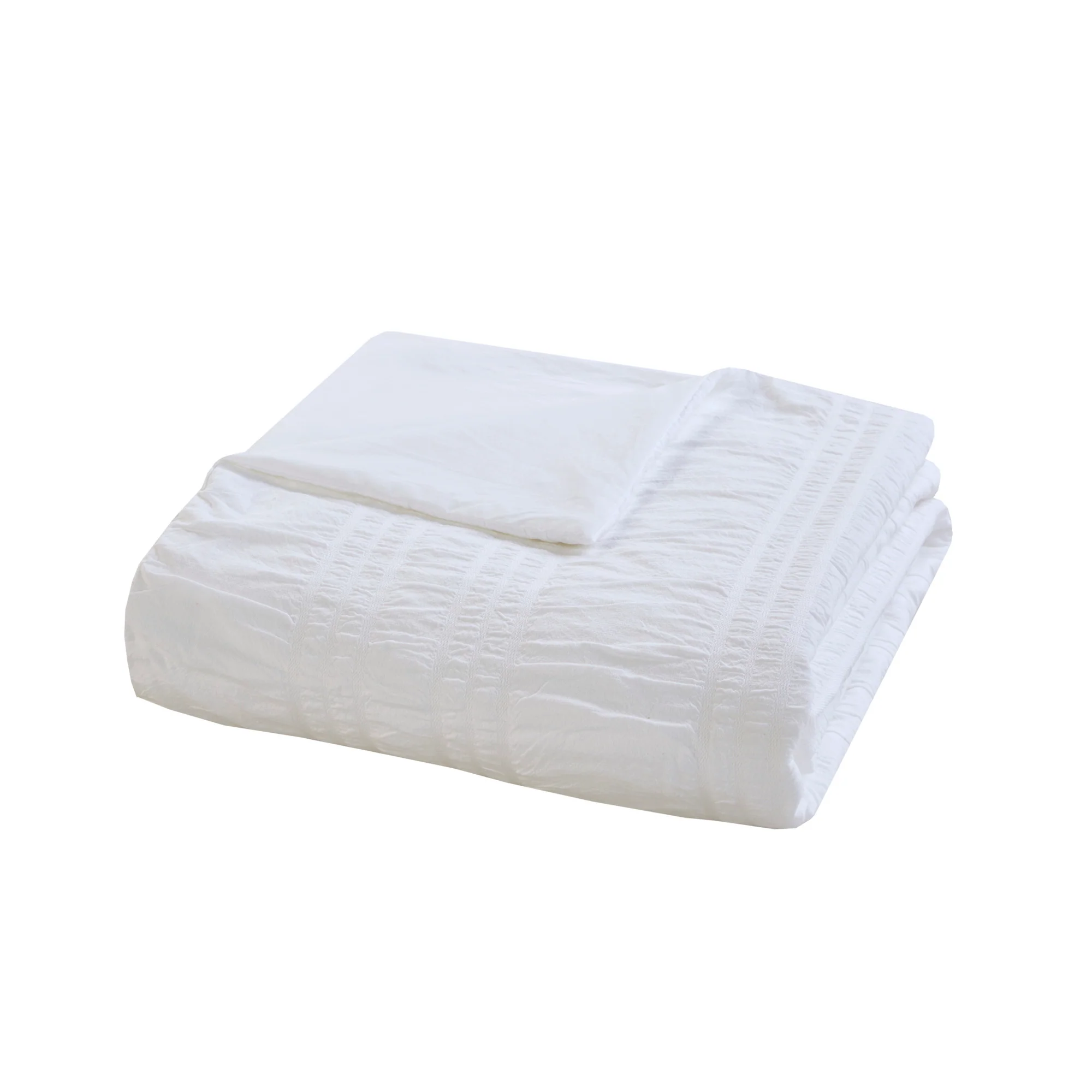 Nicolette 4-Piece Cotton Seersucker Duvet Cover Set - Image 16