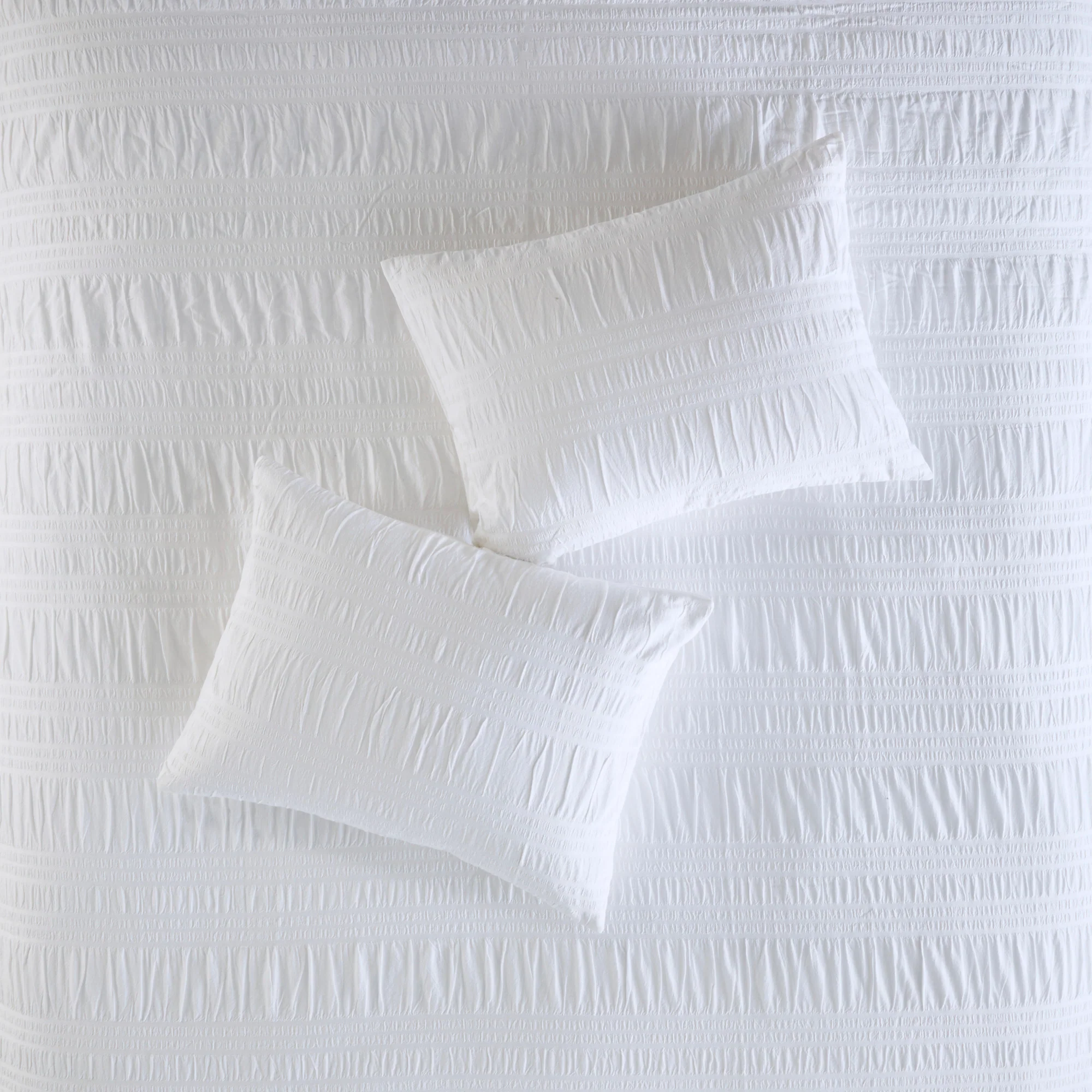 Nicolette 4-Piece Cotton Seersucker Duvet Cover Set - Image 8