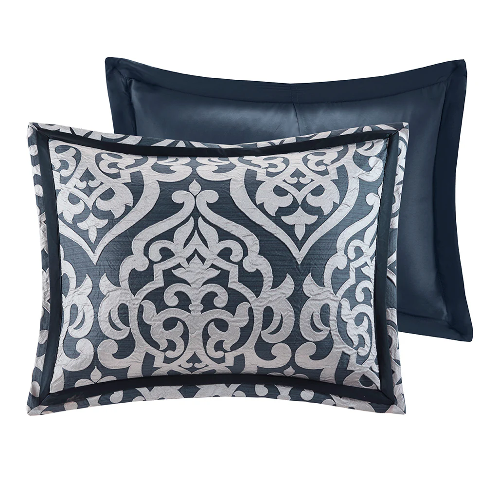 Odette 8-Piece Jacquard Comforter Set - Image 36