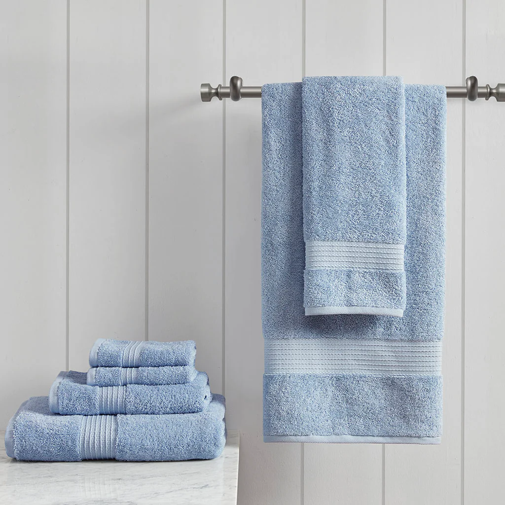 Organic 6-Piece Cotton Towel Set - Image 3
