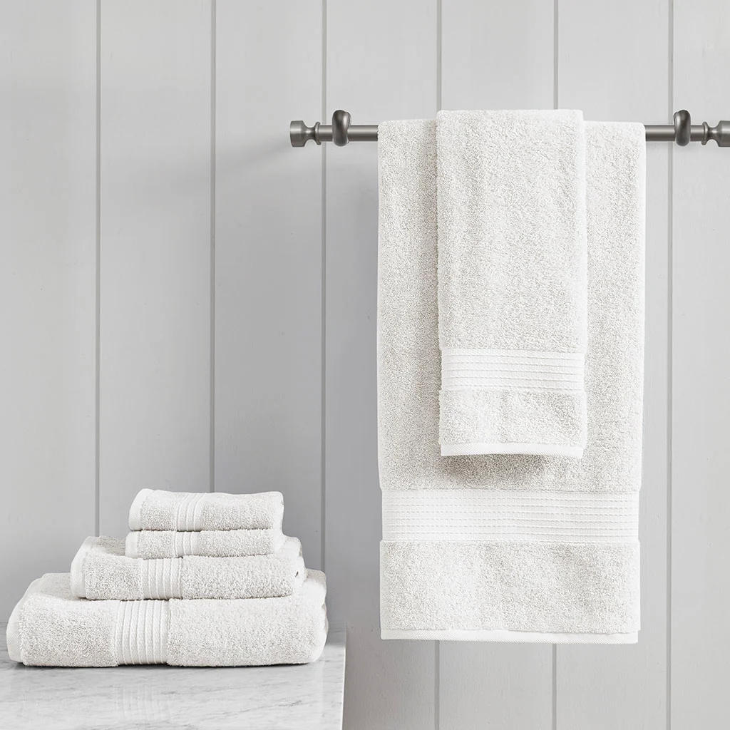 Organic 6-Piece Cotton Towel Set - Image 4