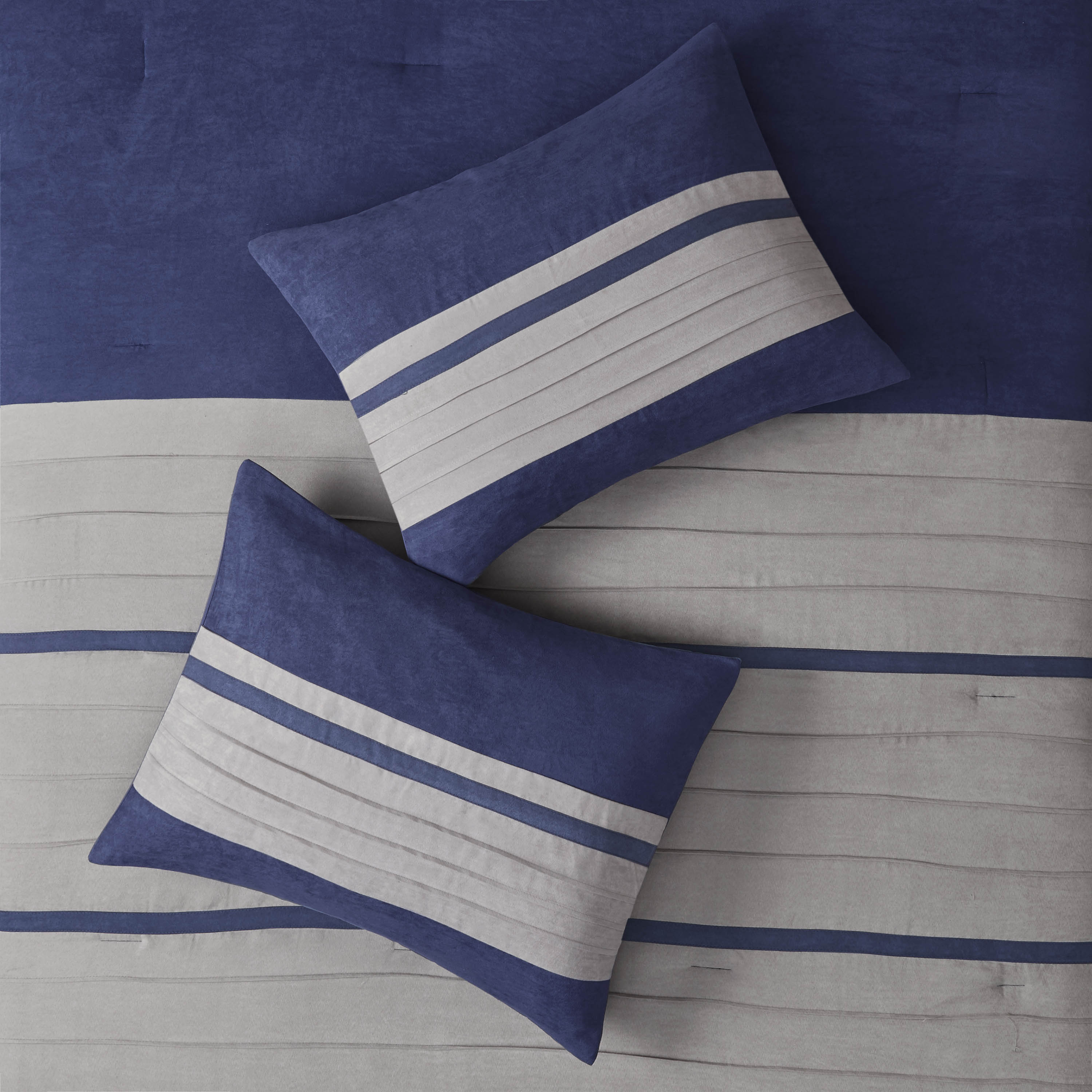 Palmer 7-Piece Faux Suede Comforter Set - Image 15