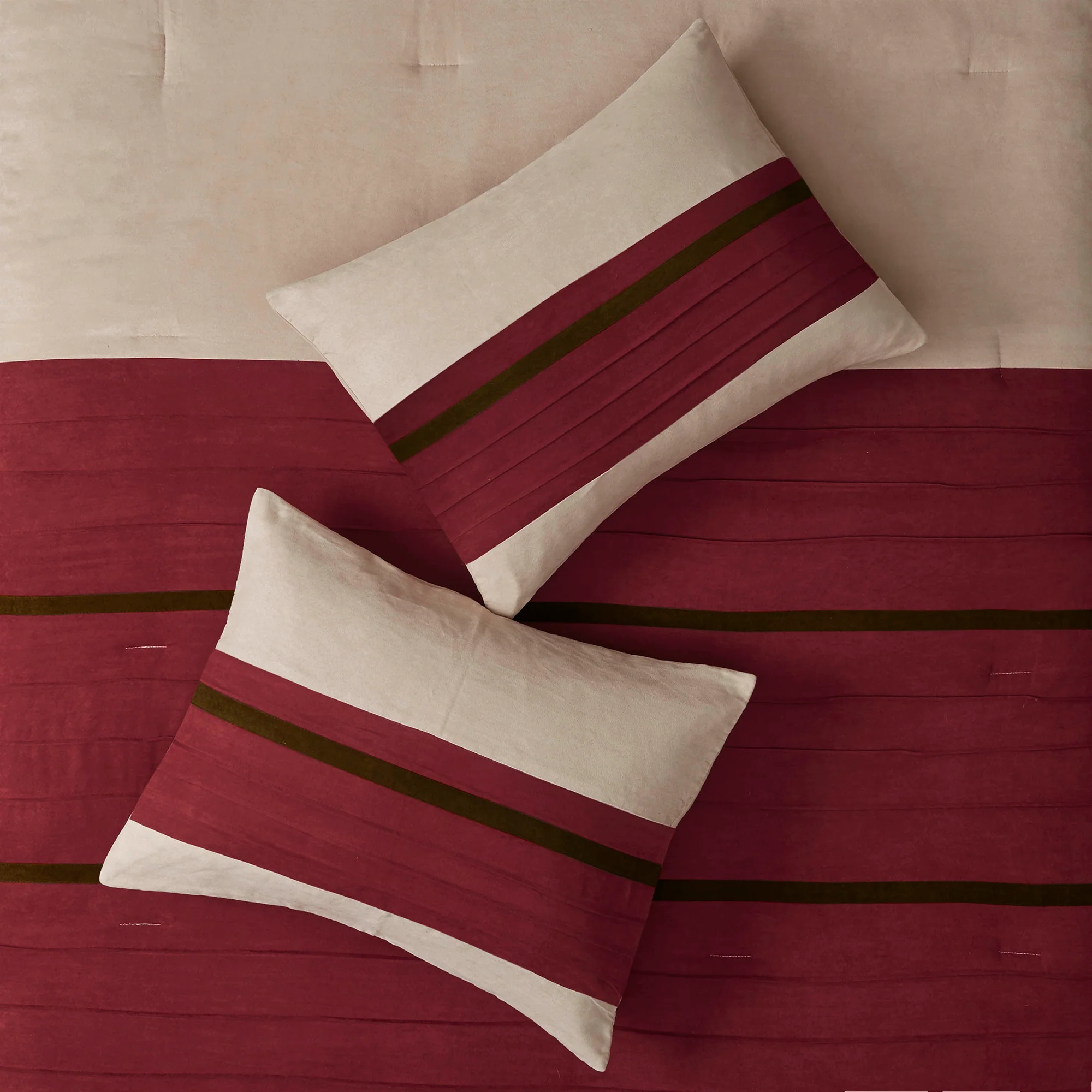 Palmer 7-Piece Faux Suede Comforter Set - Image 26