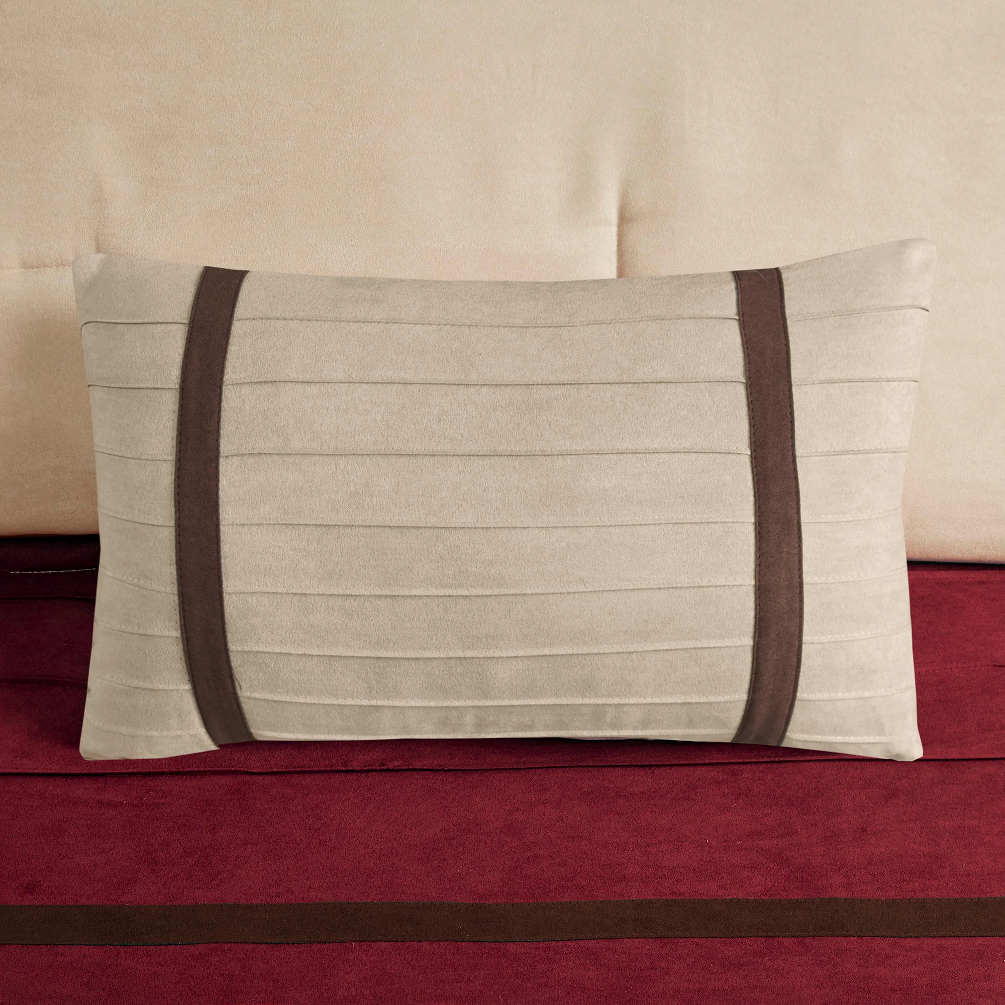 Palmer 7-Piece Faux Suede Comforter Set - Image 30