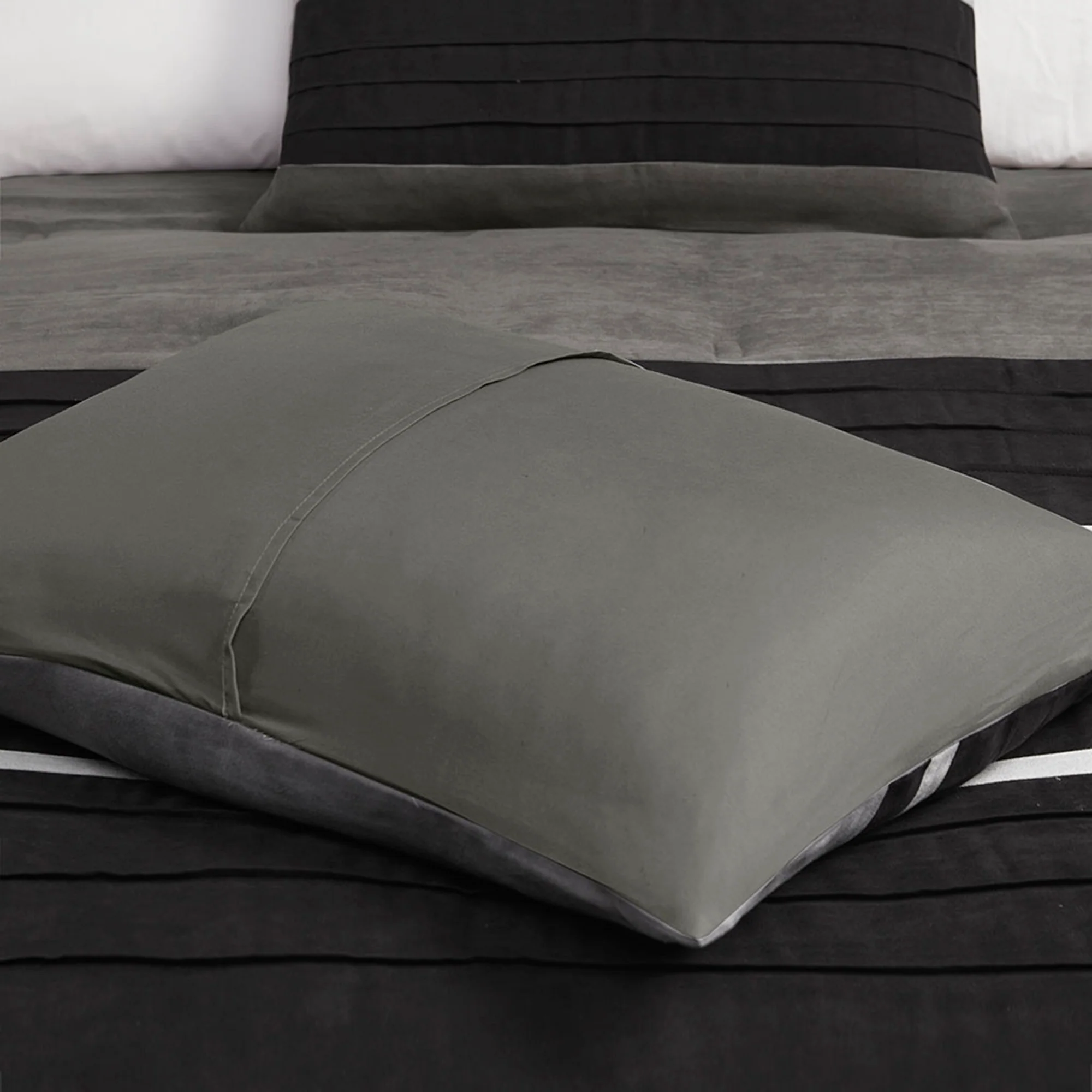 Palmer 7-Piece Faux Suede Comforter Set - Image 50