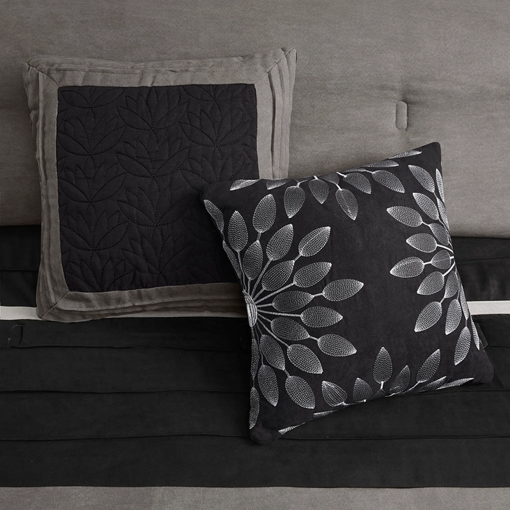 Palmer 7-Piece Faux Suede Comforter Set - Image 51