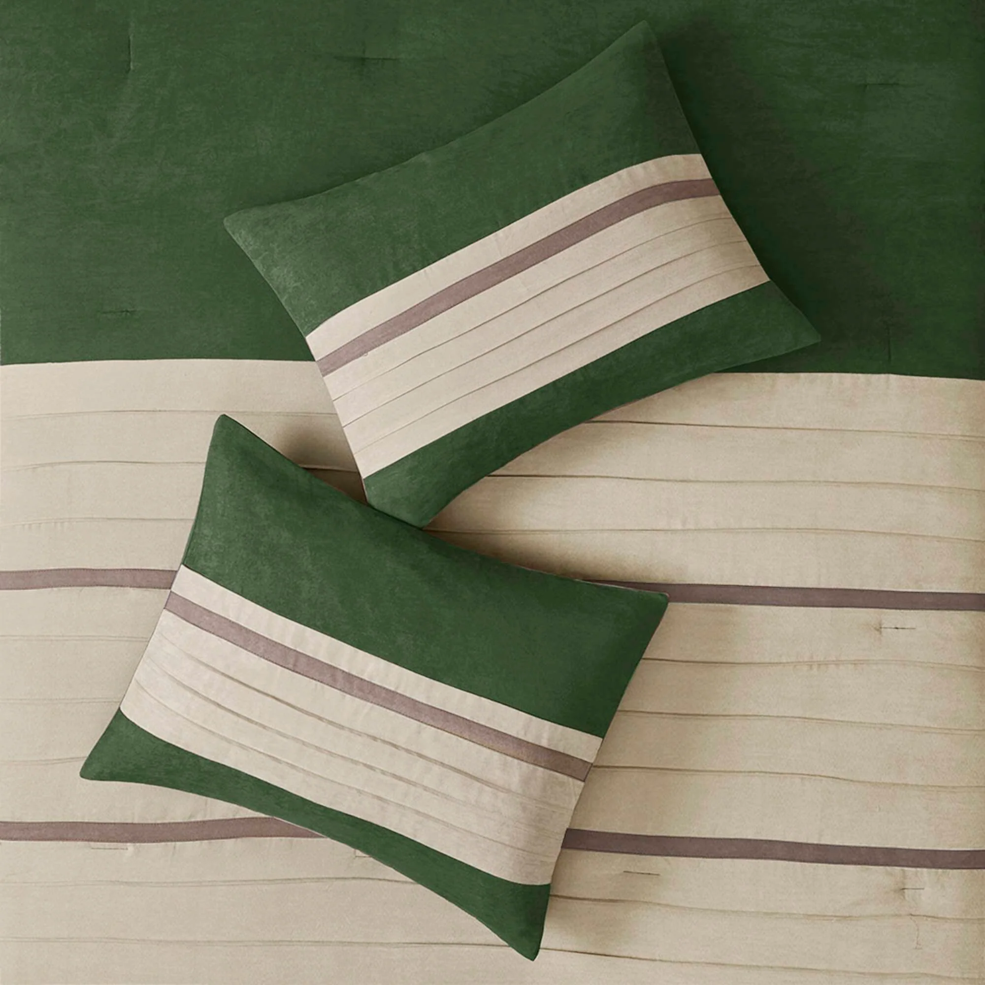 Palmer 7-Piece Faux Suede Comforter Set - Image 60