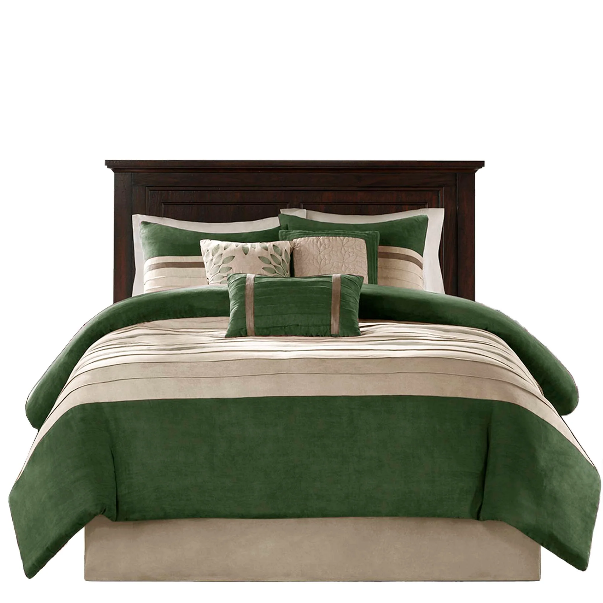 Palmer 7-Piece Faux Suede Comforter Set - Image 66