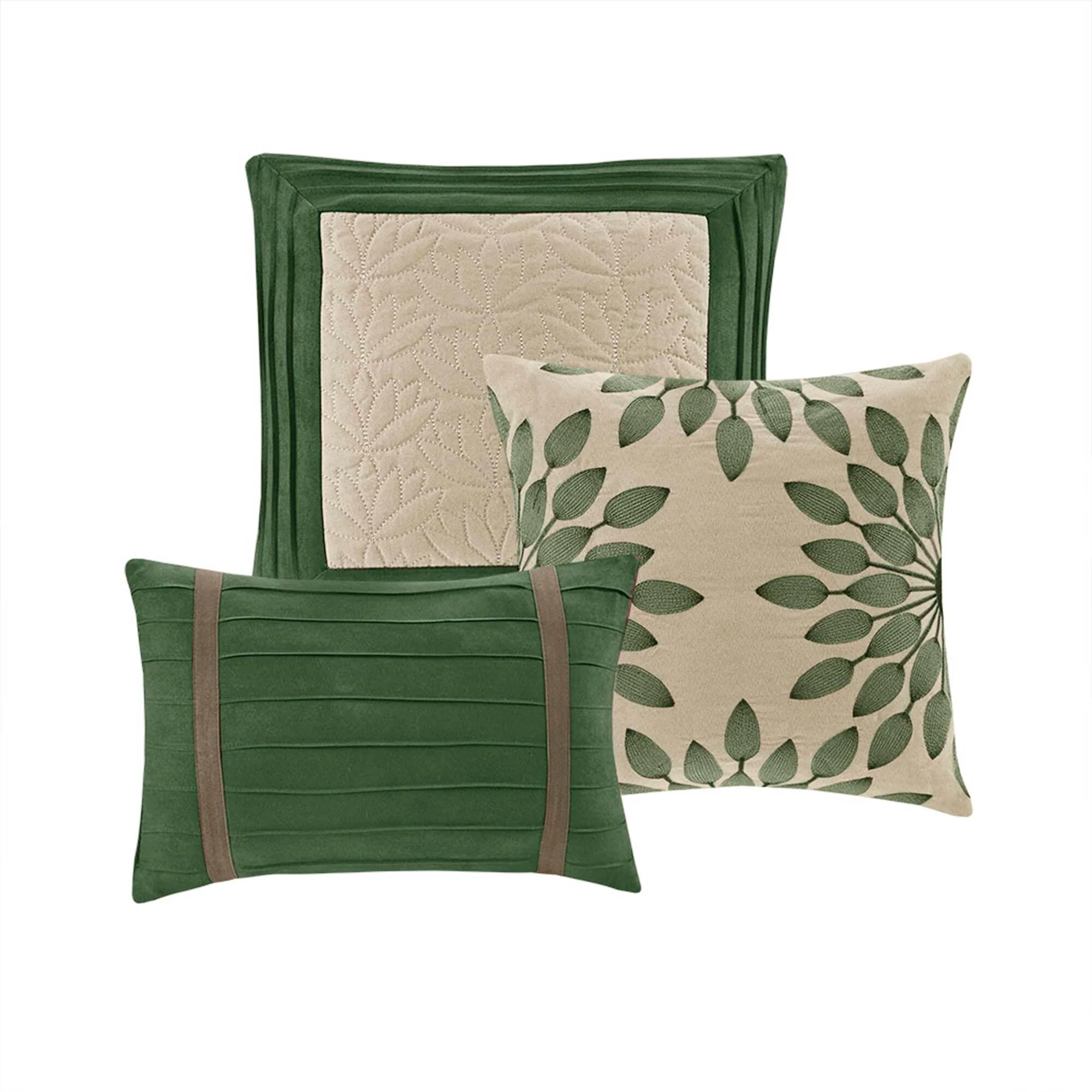 Palmer 7-Piece Faux Suede Comforter Set - Image 68
