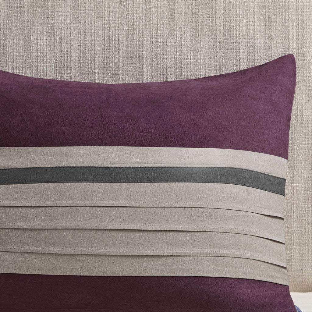 Palmer 7-Piece Faux Suede Comforter Set - Image 34