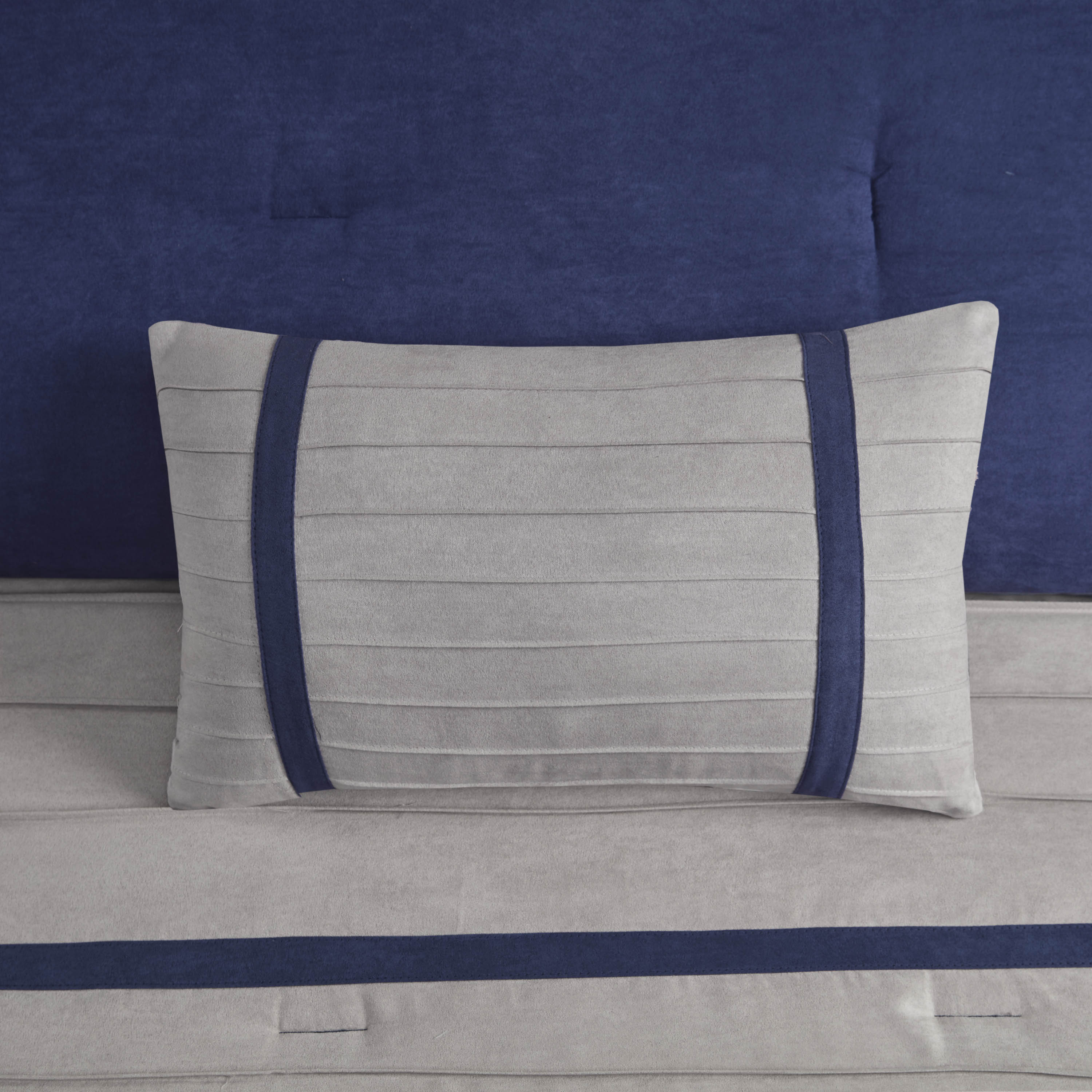 Palmer 7-Piece Faux Suede Comforter Set - Image 45