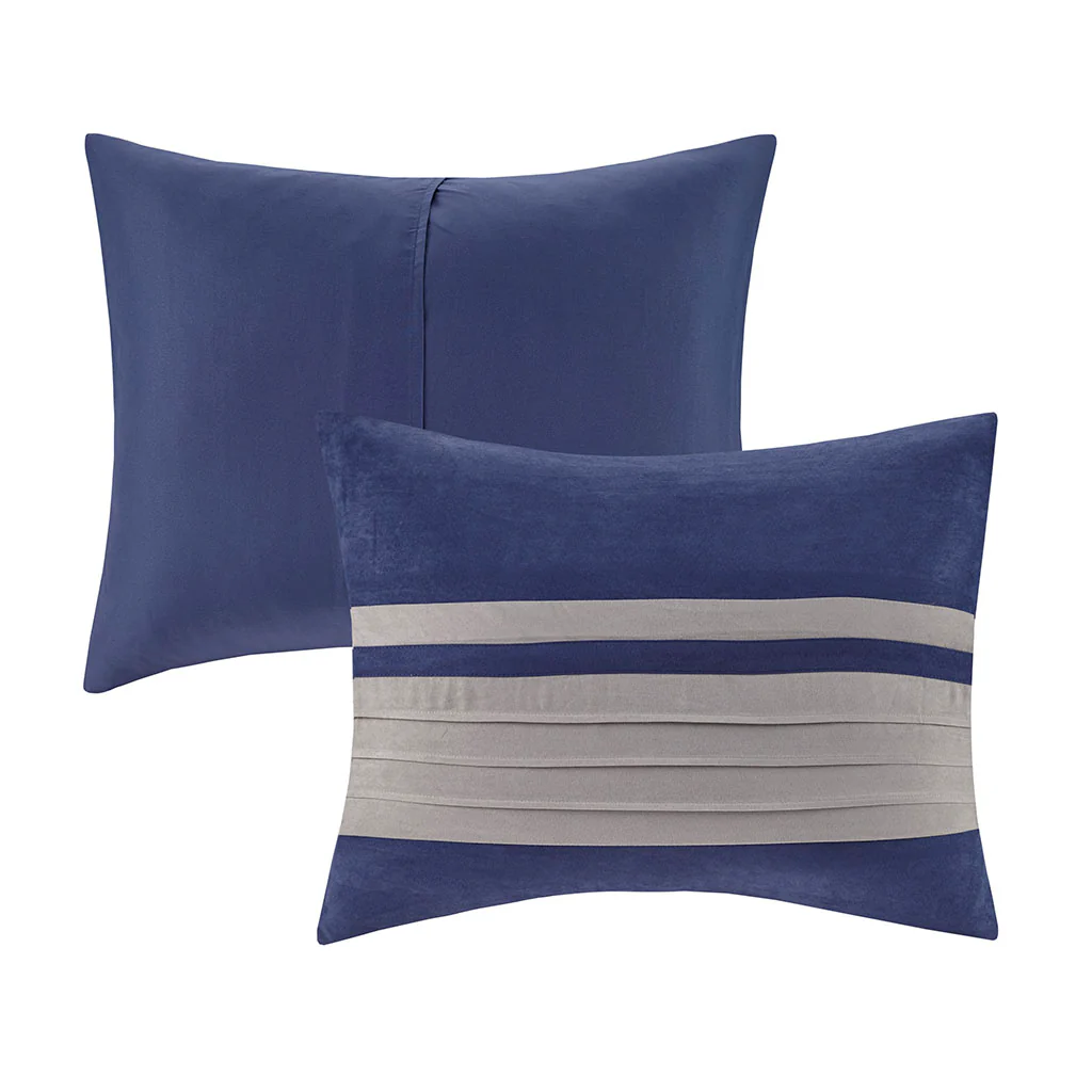 Palmer 7-Piece Faux Suede Comforter Set - Image 51