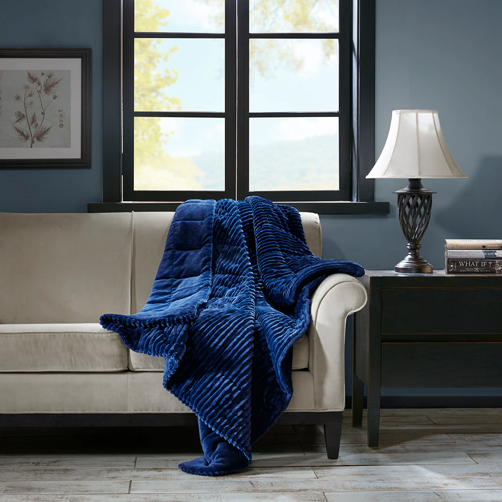 Parker Oversized Plush Down Alternative Filled Throw - Image 5