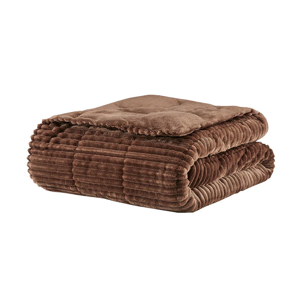 Parker Oversized Plush Down Alternative Filled Throw - Image 8