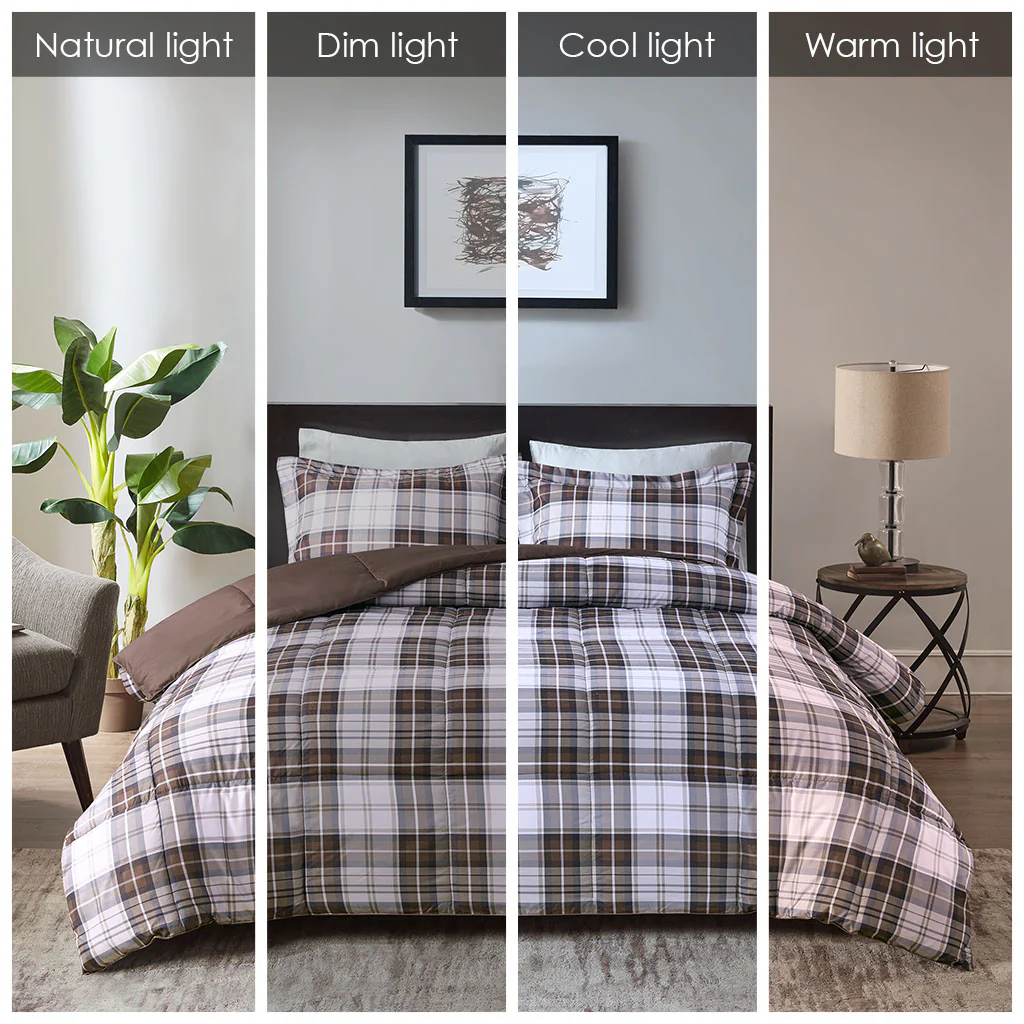 Parkston 3M Scotchgard Down Alternative All Season Comforter Set - Image 43