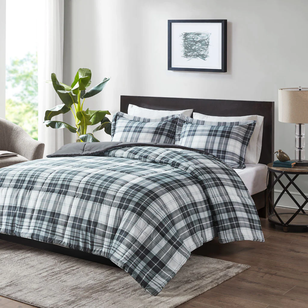 Parkston 3M Scotchgard Down Alternative All Season Comforter Set - Image 5