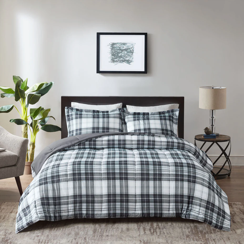 Parkston 3M Scotchgard Down Alternative All Season Comforter Set - Image 7